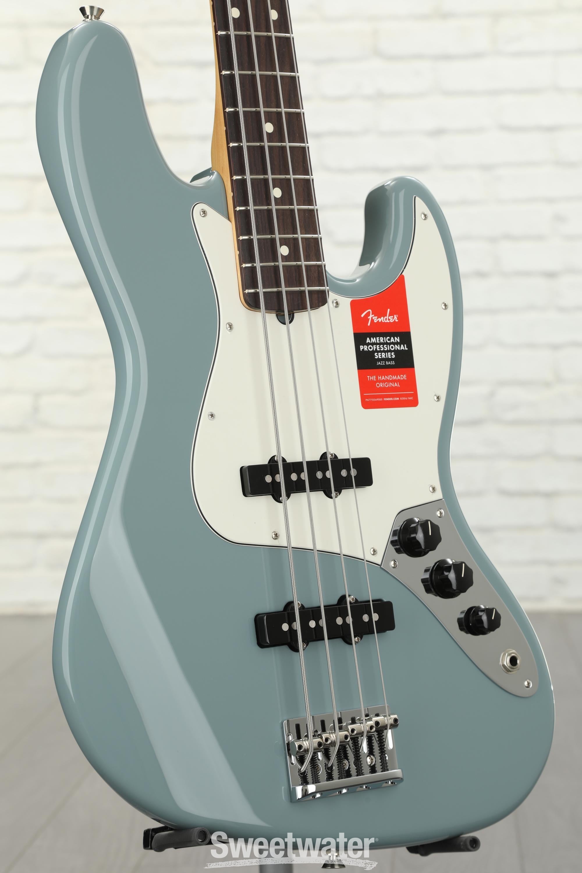 Fender American Professional Jazz Bass - Sonic Gray with Rosewood  Fingerboard