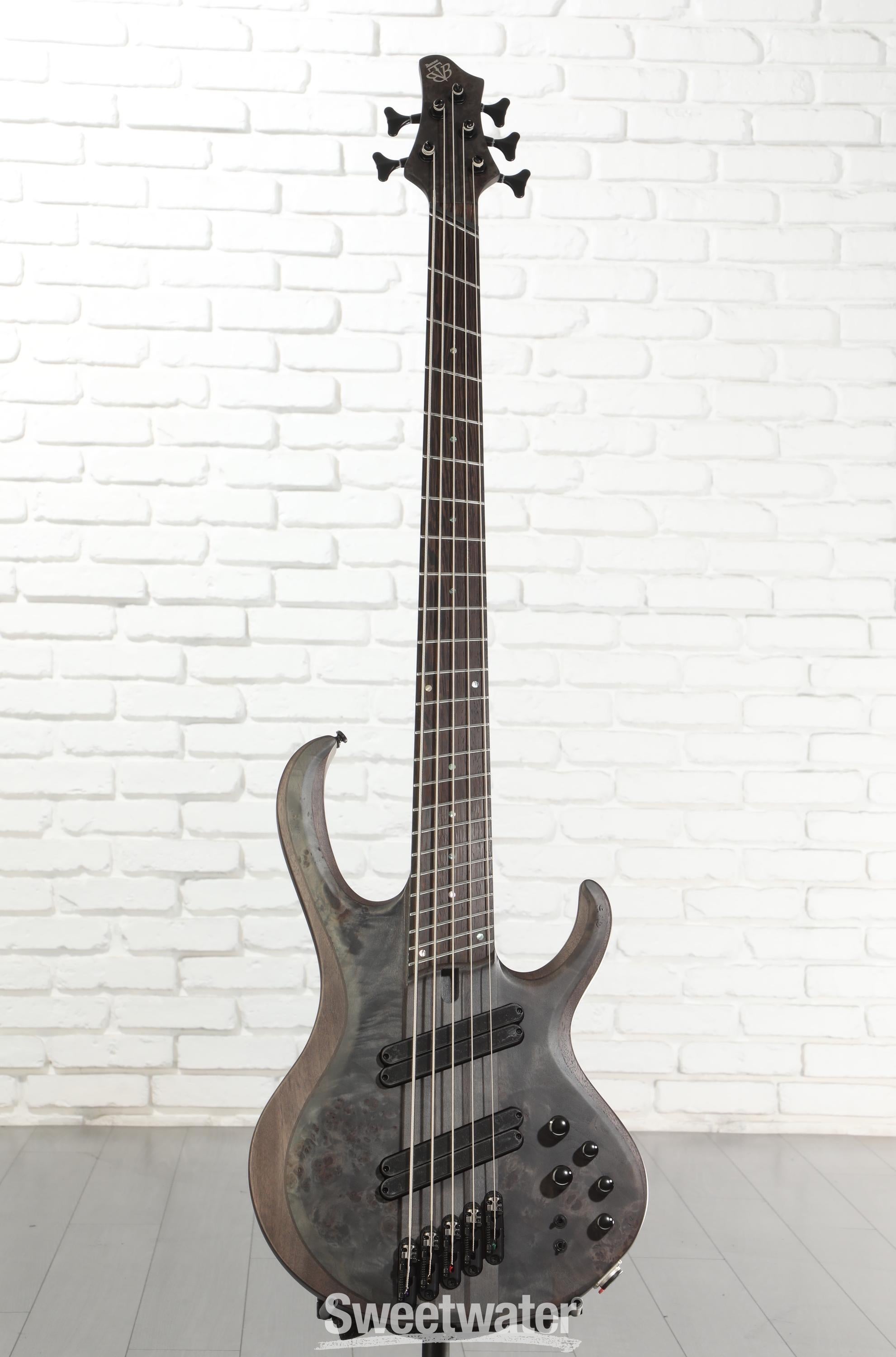 Ibanez Bass Workshop BTB805MS 5-string Bass Guitar - Transparent
