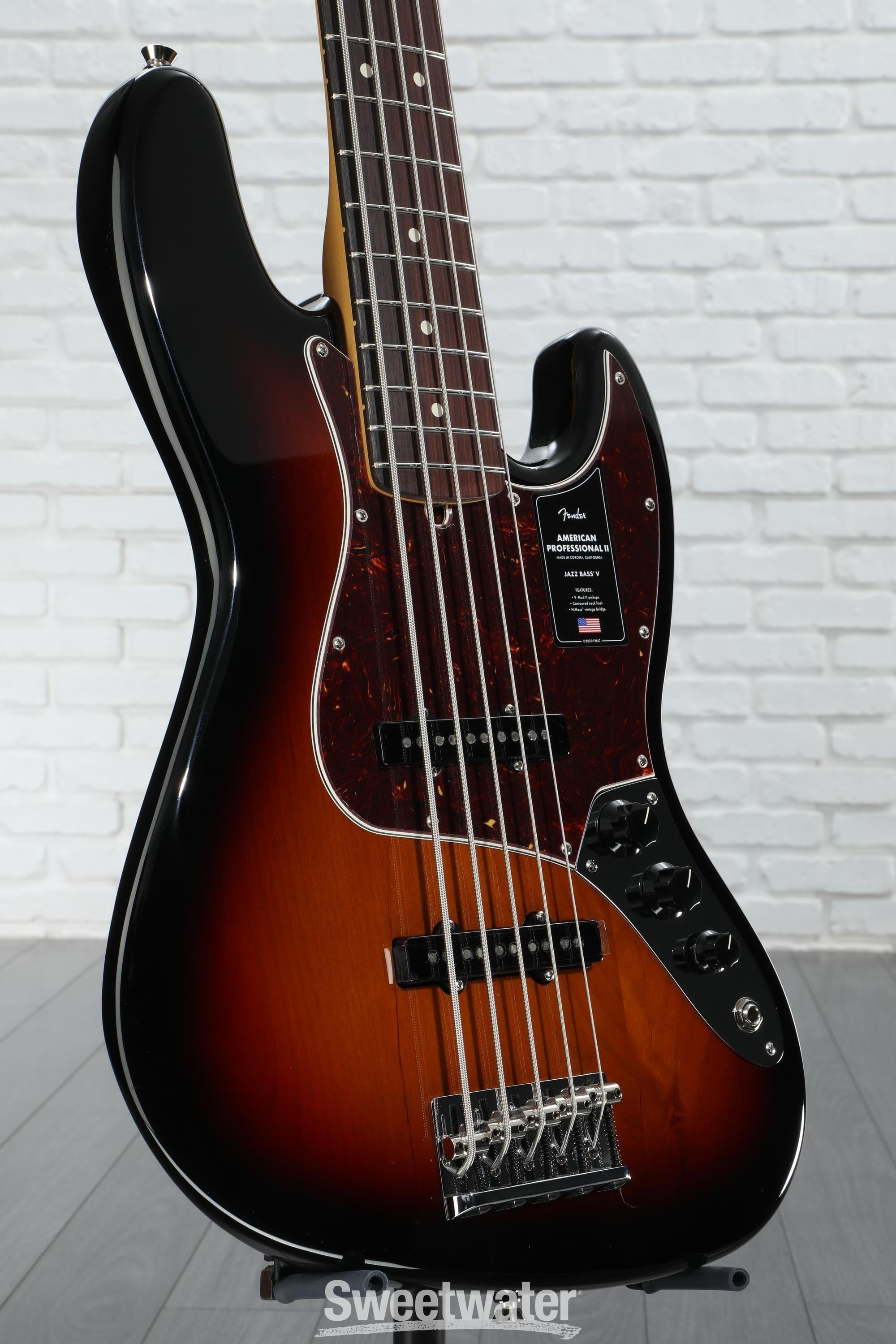 Fender American Professional II Jazz Bass V - 3 Color