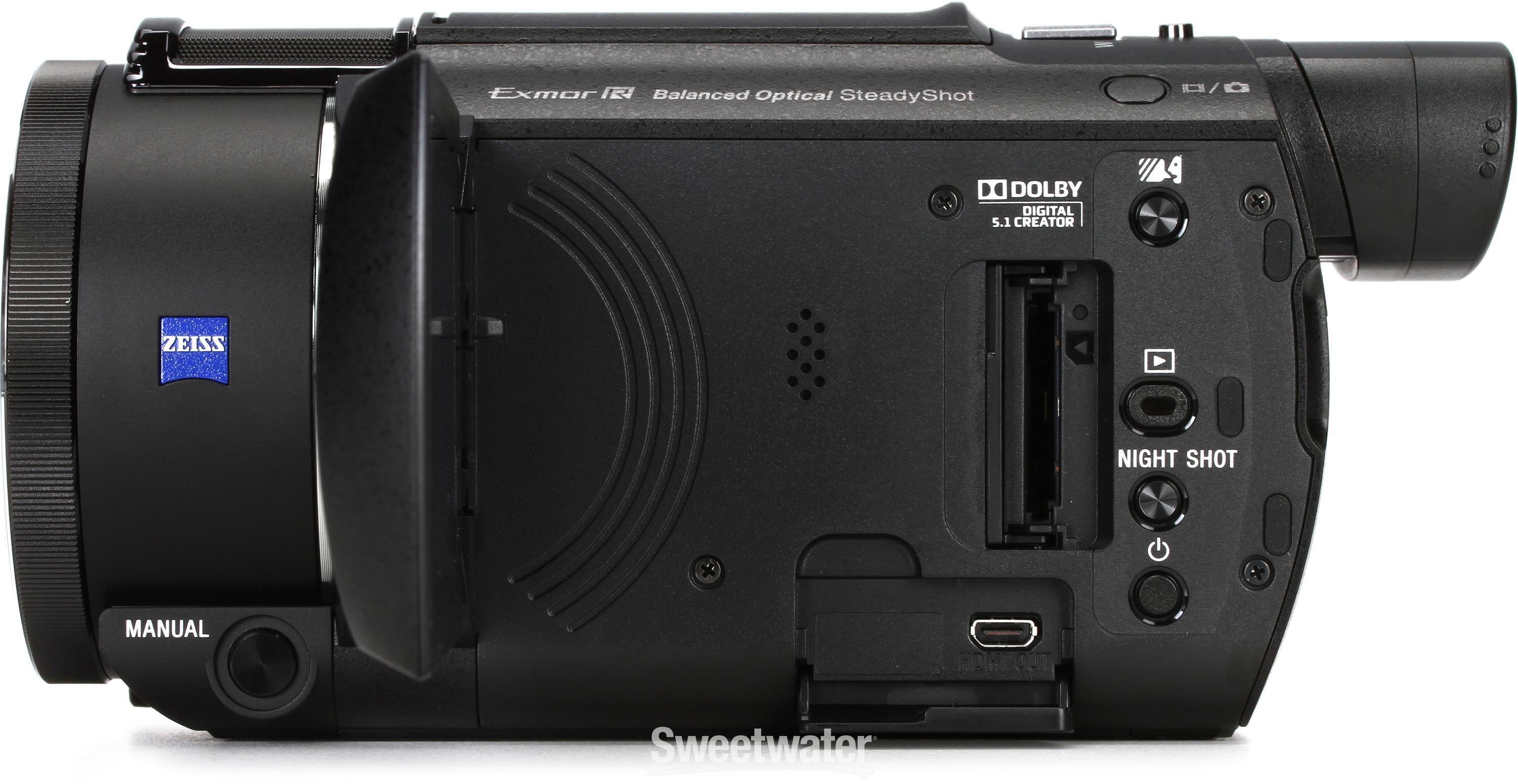 Sony FDR-AX53 4K Handycam with Exmor R CMOS sensor