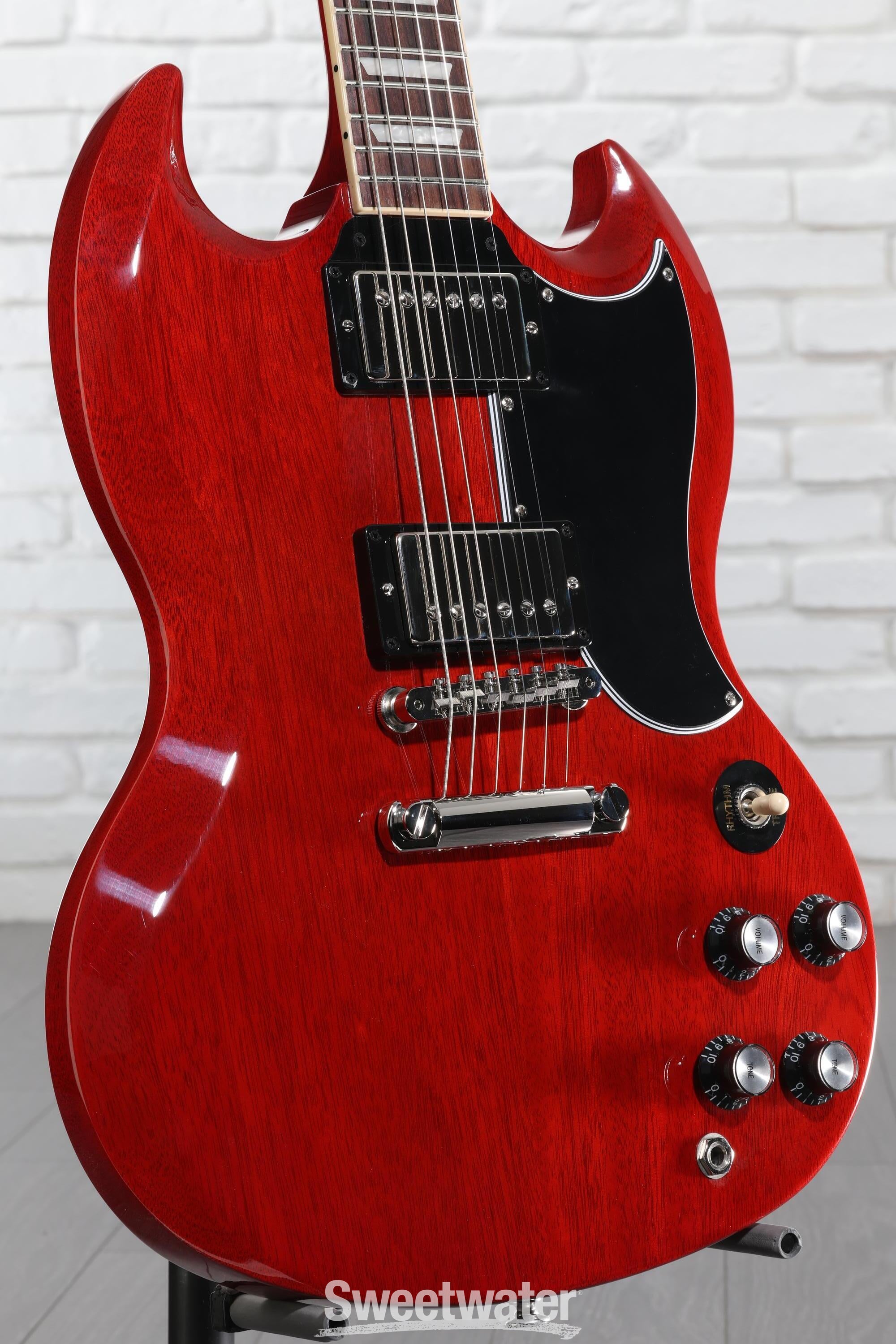 Gibson SG Standard '61 Electric Guitar - Vintage Cherry | Sweetwater