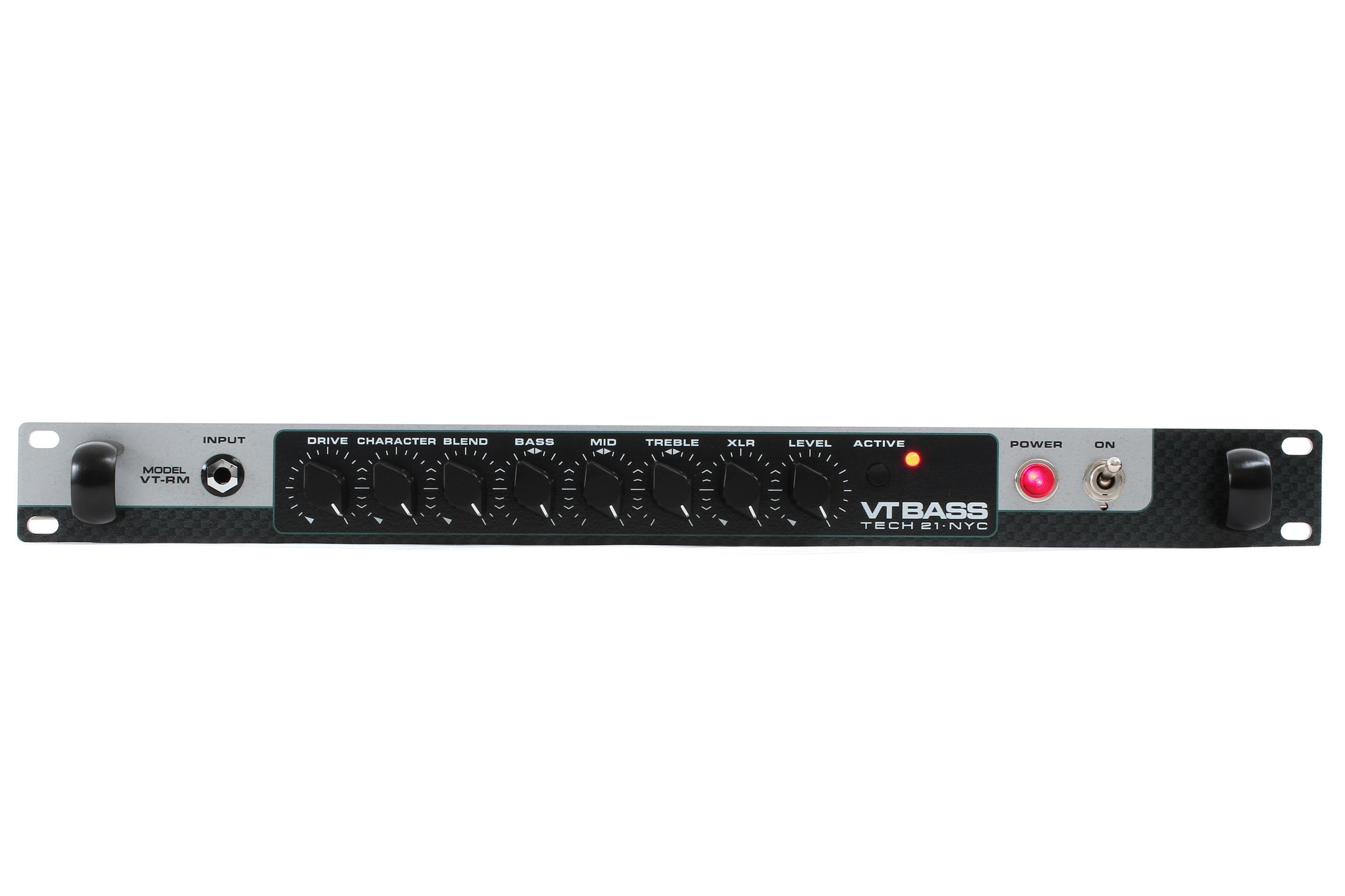 Tech 21 SansAmp VT Bass Rackmount Preamp | Sweetwater