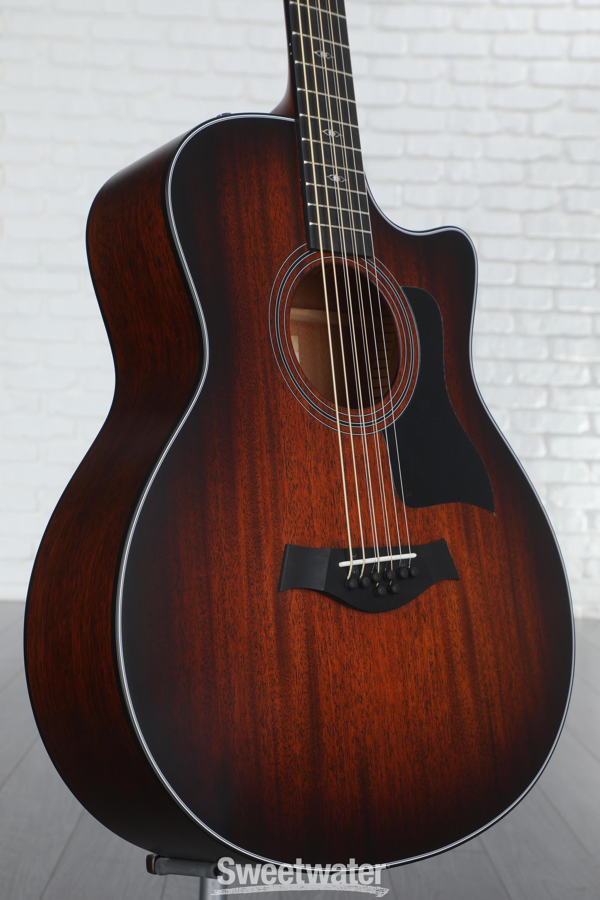 Taylor 326ce Baritone 8 Special Edition 8 string Acoustic electric Guitar Shaded Edgeburst Sweetwater