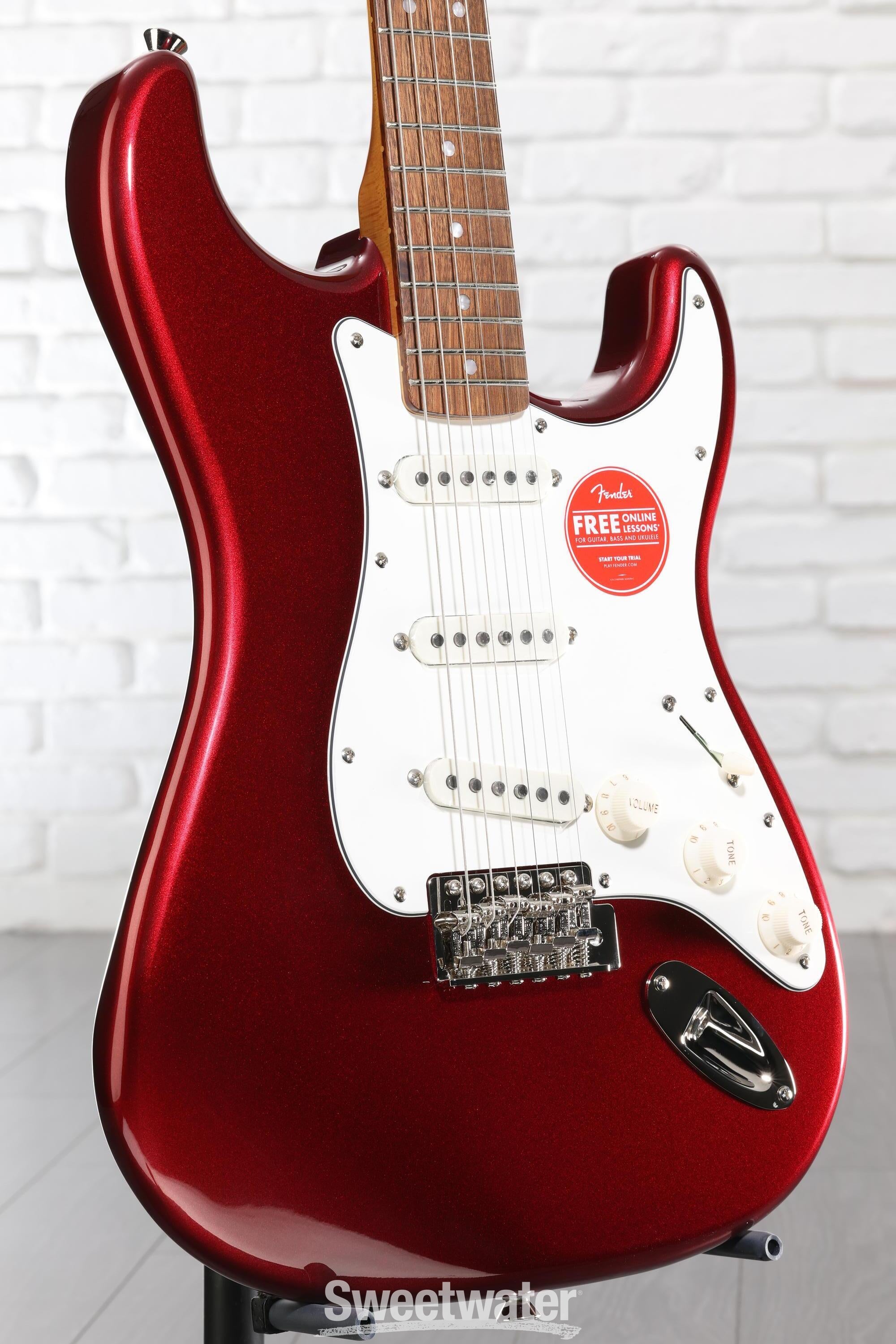 Squier Classic Vibe '60s Stratocaster - Candy Apple Red | Sweetwater