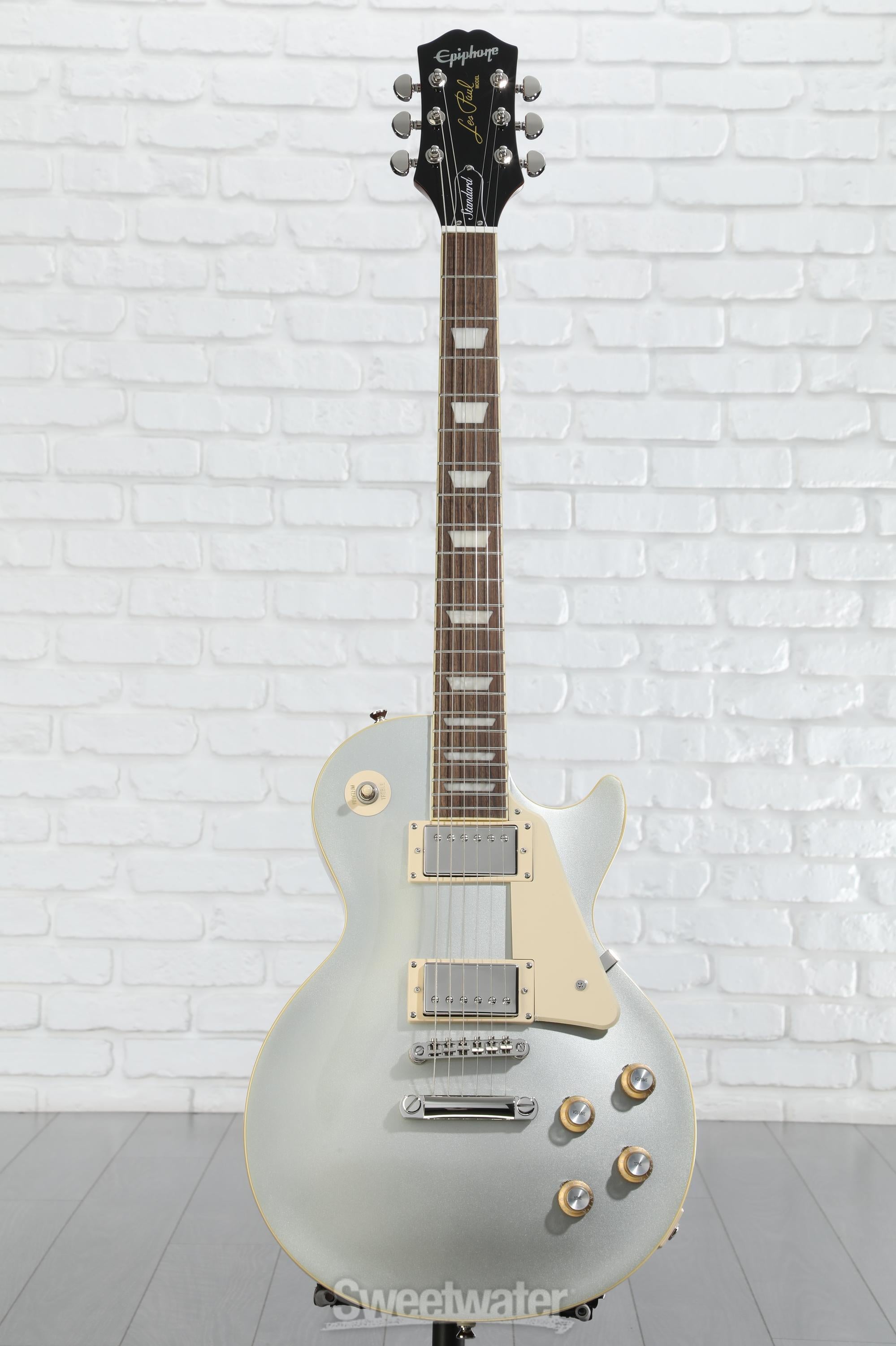 Epiphone Les Paul Standard '60s Electric Guitar - Silver