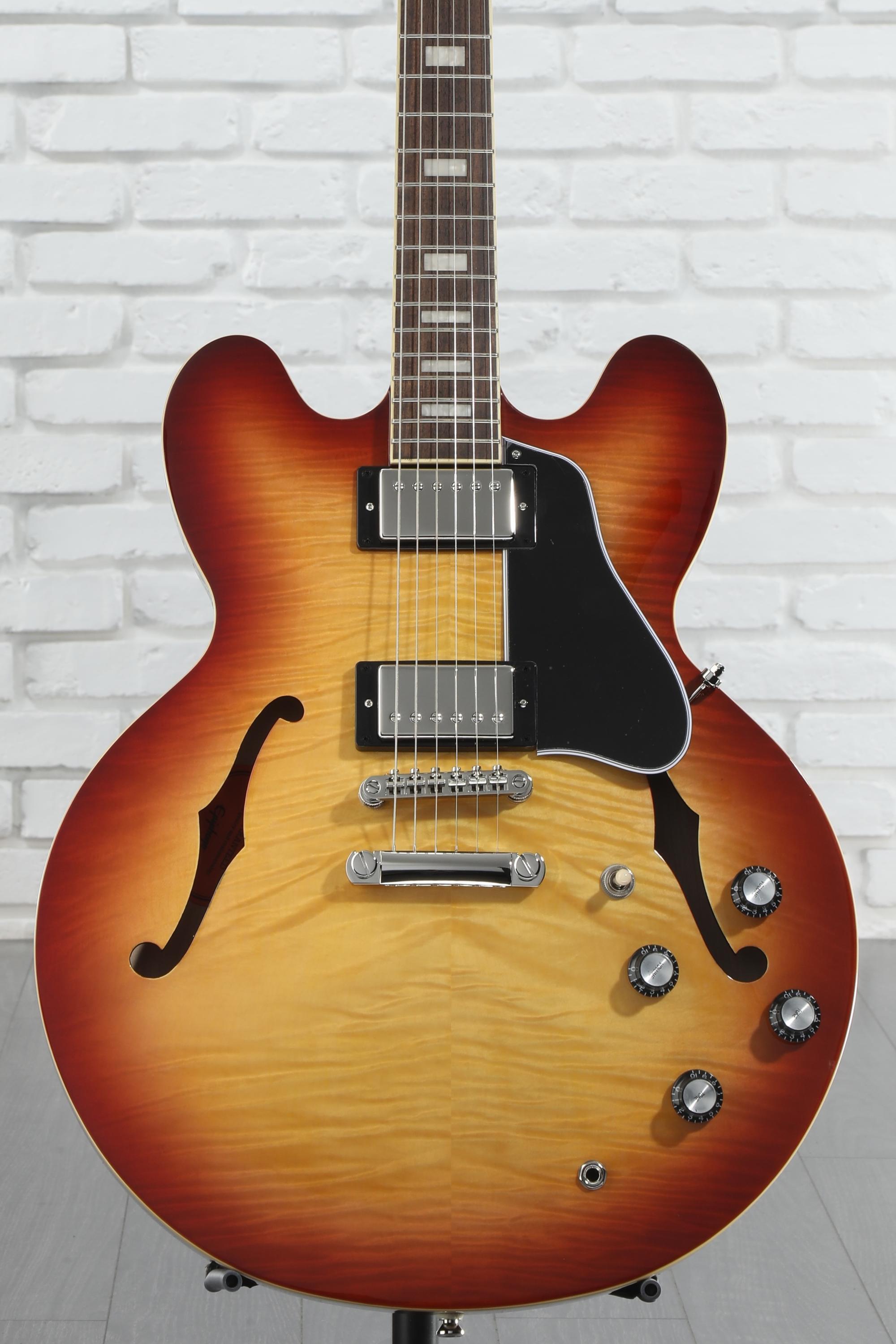 Epiphone ES-335 ナチュラル Epiphone ES-335 Figured Semi-hollowbody Electric Guitar