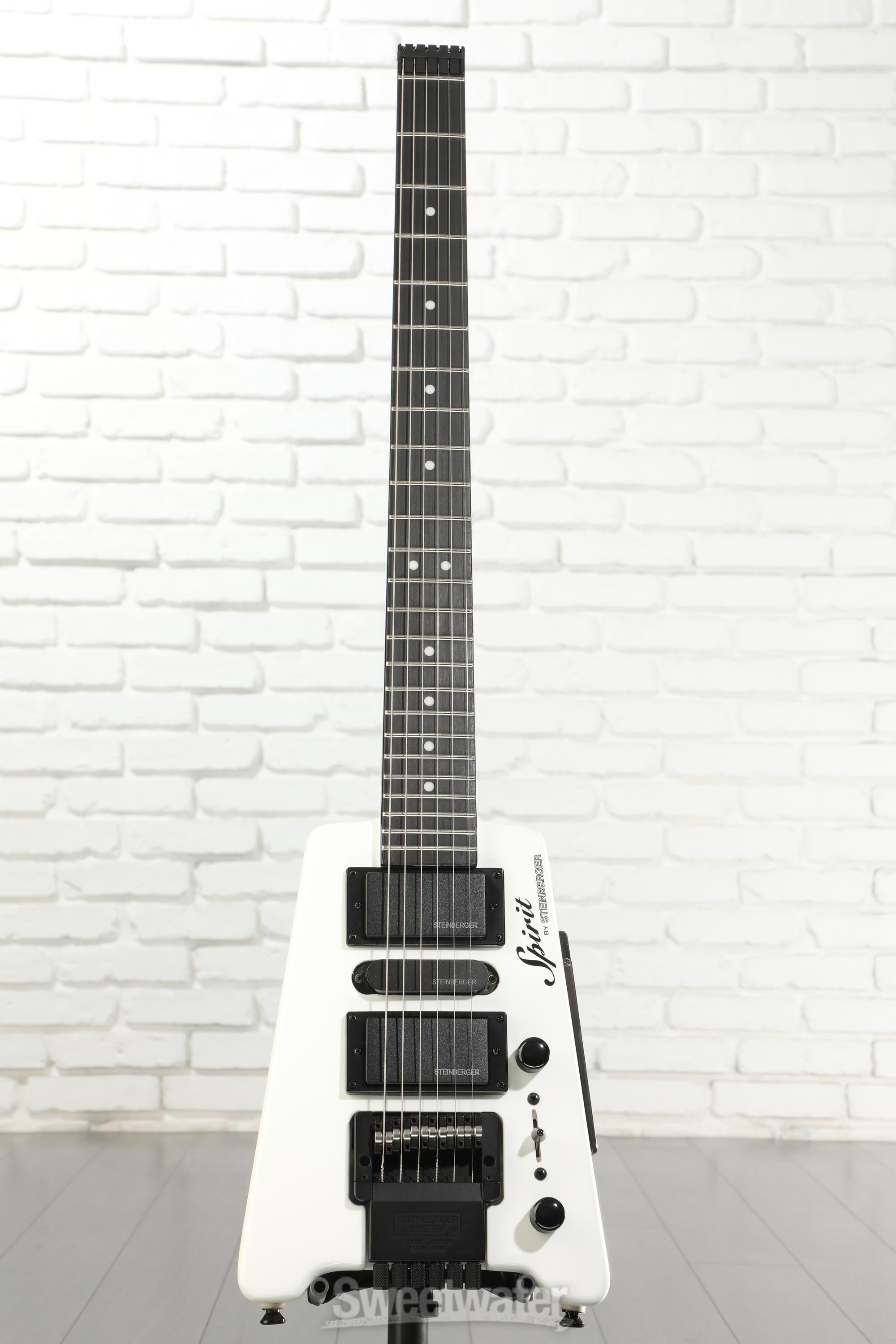 Steinberger Spirit GT-PRO Deluxe Electric Guitar - White | Sweetwater