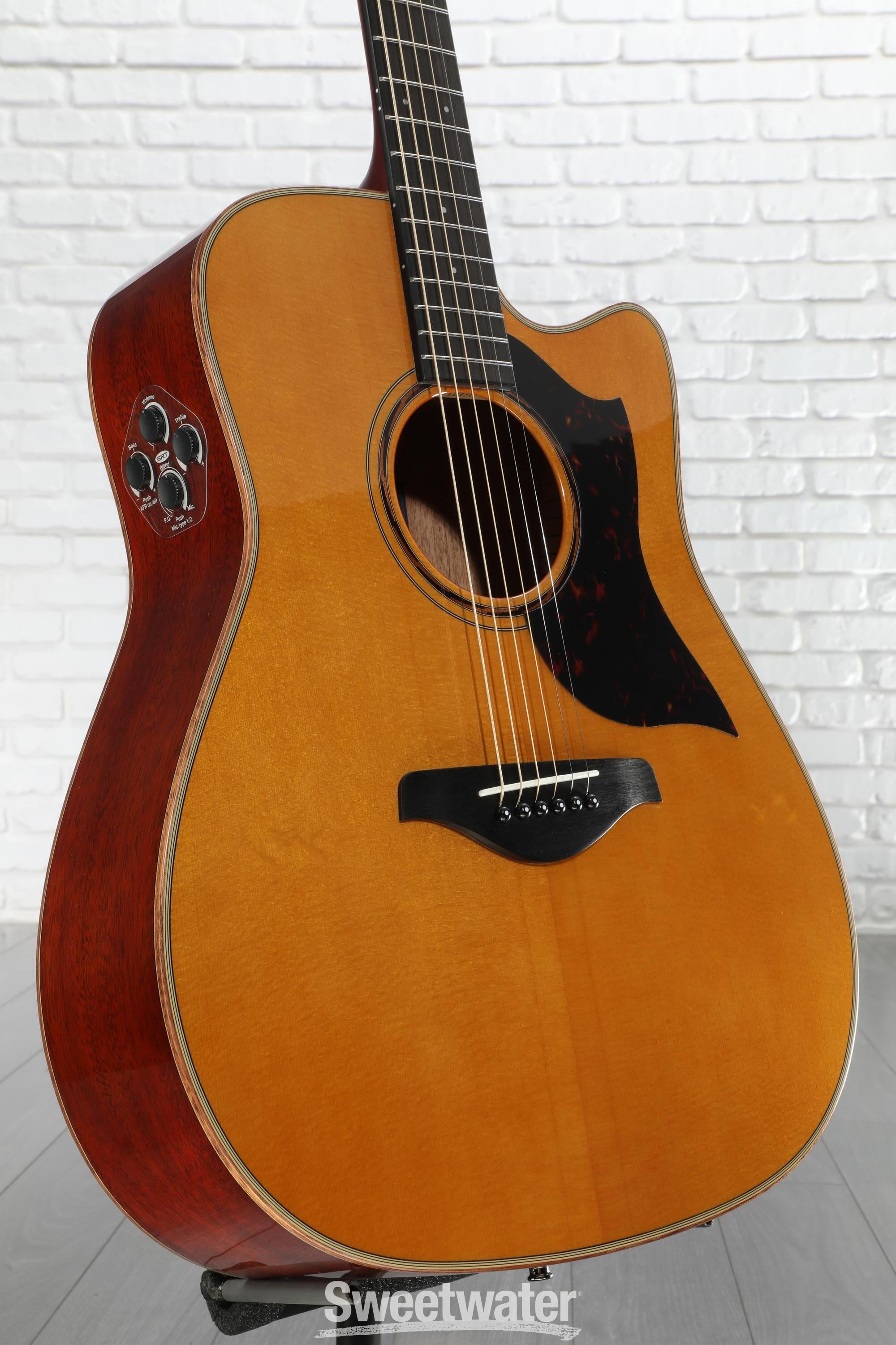 ・wackie　YAMAHA A３M Yamaha A3M ARE Acoustic-electric Guitar - Vintage Natural | Sweetwater