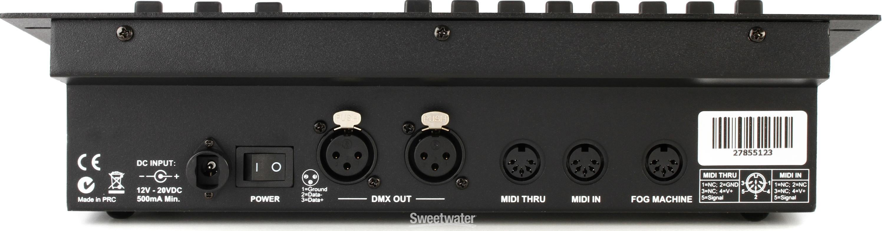ADJ Stage Pak Lighting Controller Package with Stage Setter-8 and Two  DP-415 Dimmer Packs Sweetwater
