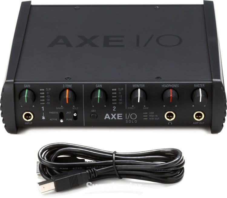 IK MULTIMEDIA AXE I/O (abierta) Dispositivo de audio USB
