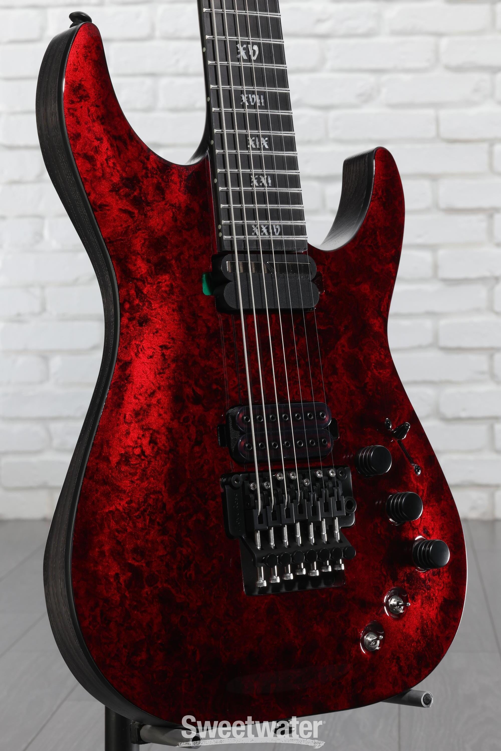 Schecter C-7 FR-S Apocalypse Electric Guitar - Red Reign | Sweetwater