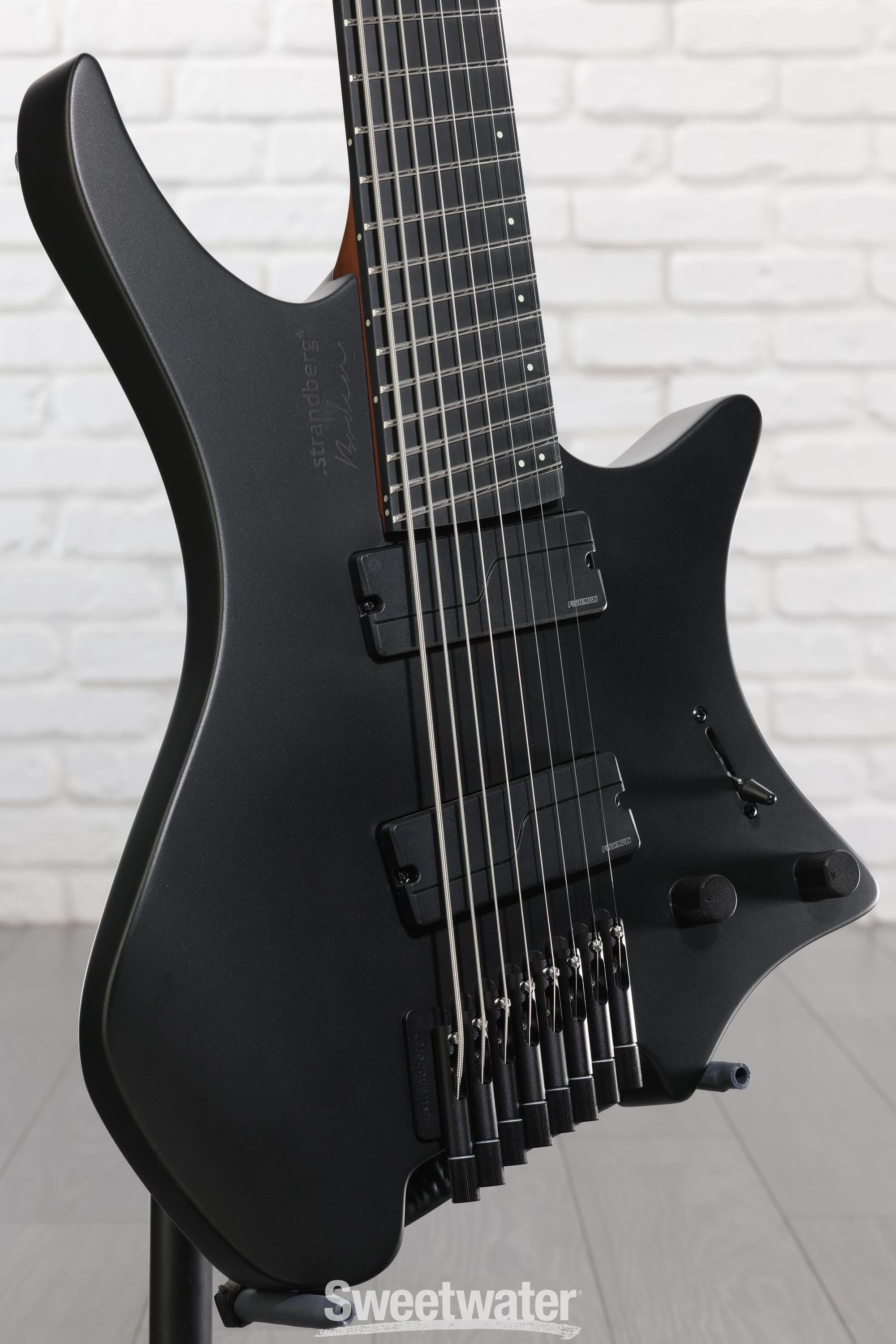 Strandberg Boden Metal NX 8 Electric Guitar - Black Granite