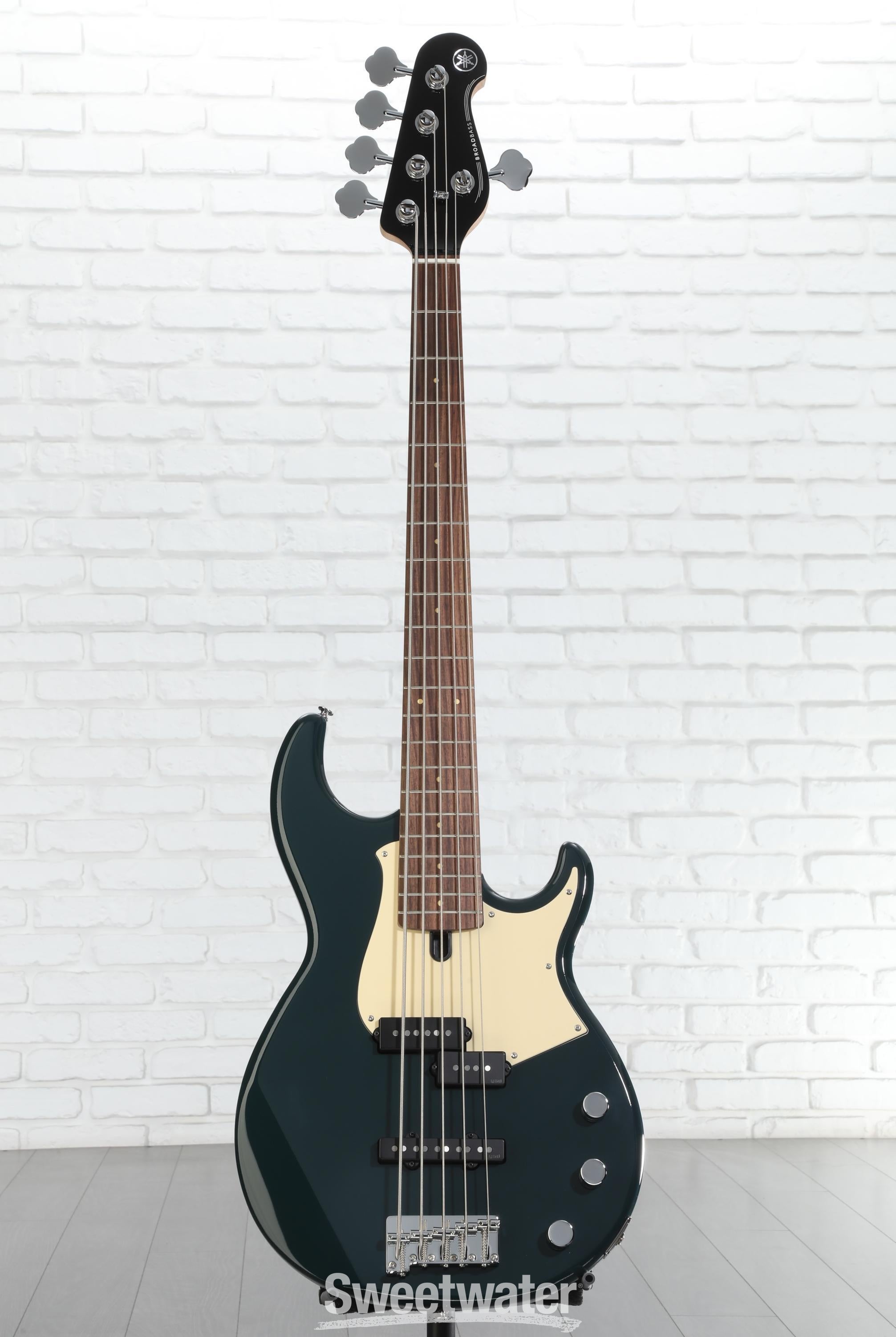 Yamaha BB435 5-string Bass Guitar - Teal Blue | Sweetwater