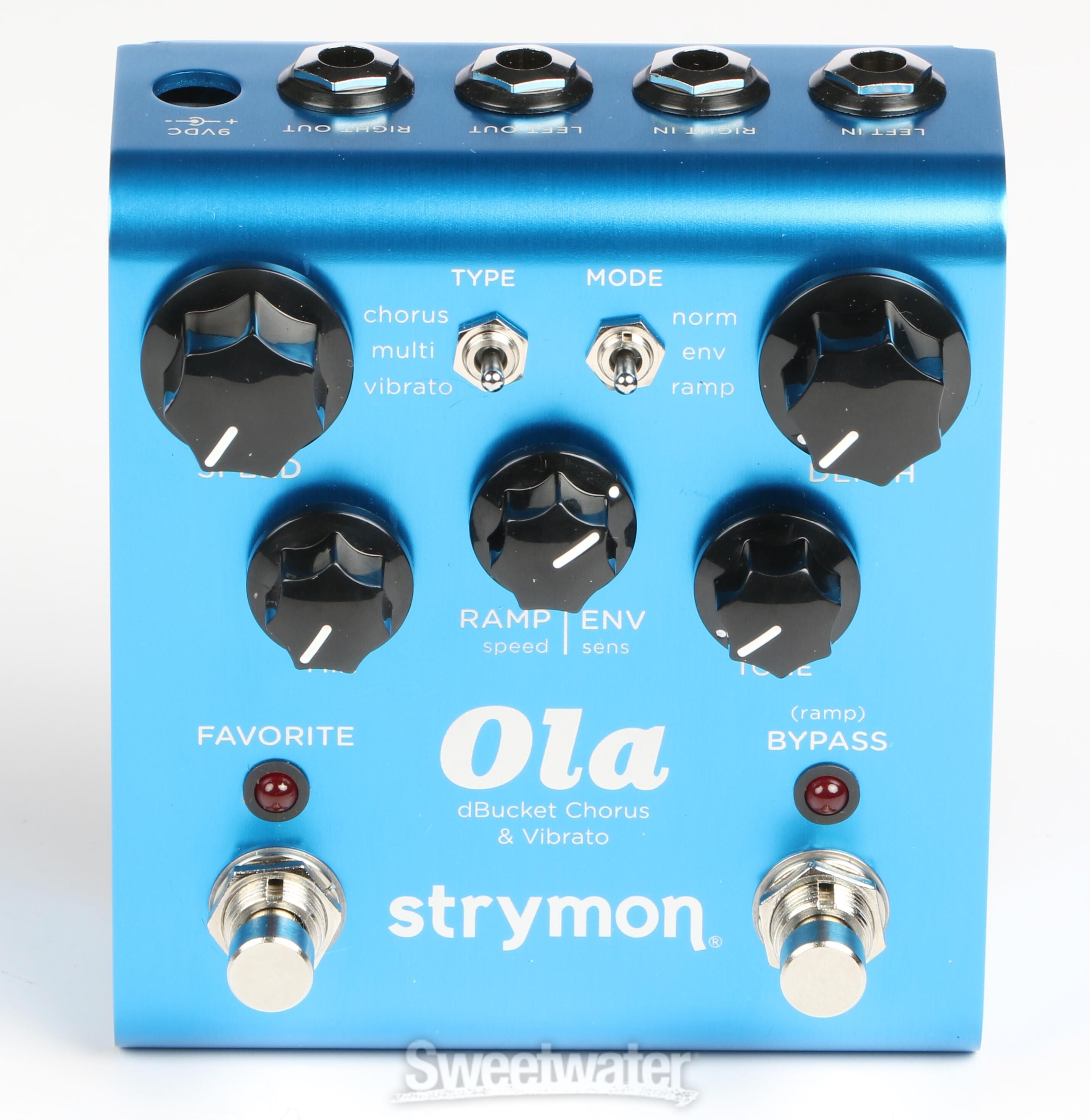 Strymon Ola dBucket Chorus and Vibrato Pedal