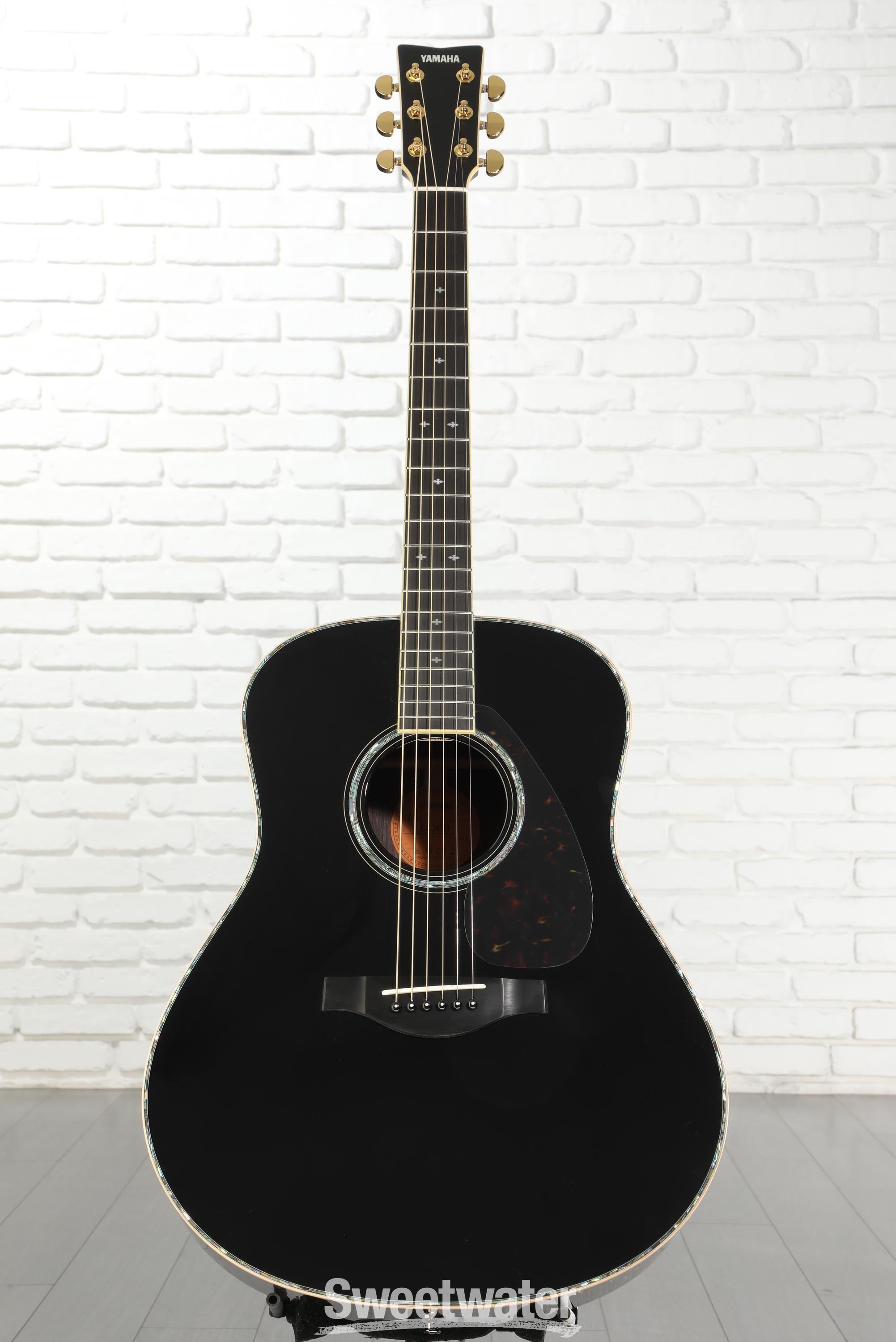 YAMAHA ヤマハ LL16D A.R.E. ブラック Black Yamaha LL16D ARE Original Jumbo Acoustic-electric Guitar - Black