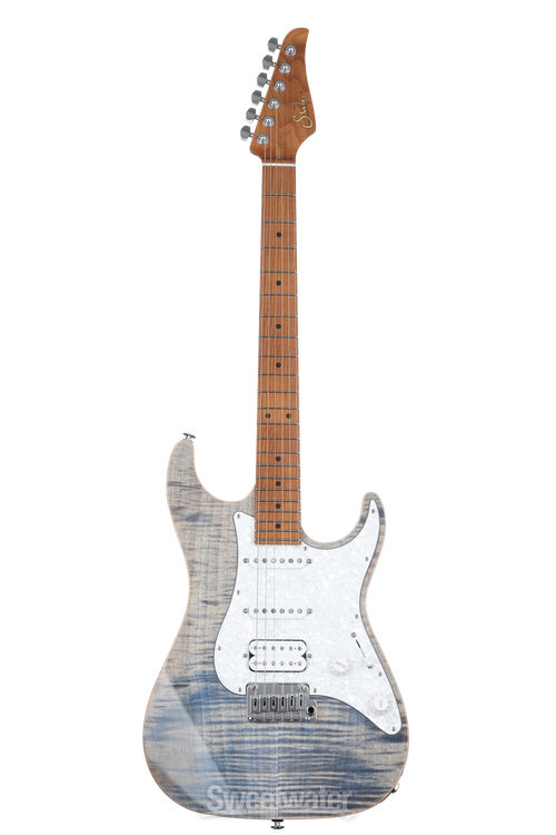 Suhr Standard Plus Electric Guitar - Trans Blue Demin Slate