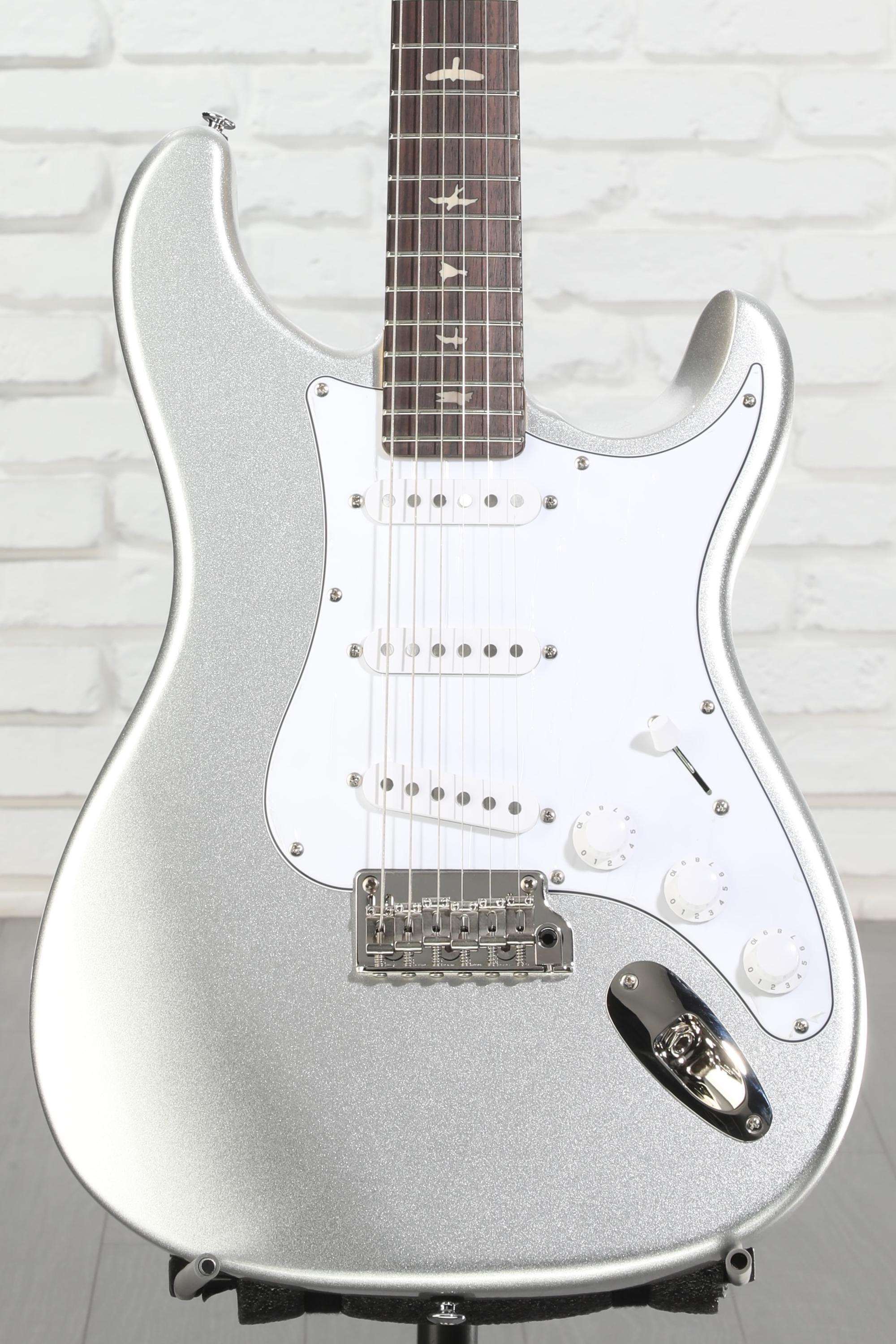 PRS SE Silver Sky Electric Guitar - Platinum Spark, Sweetwater