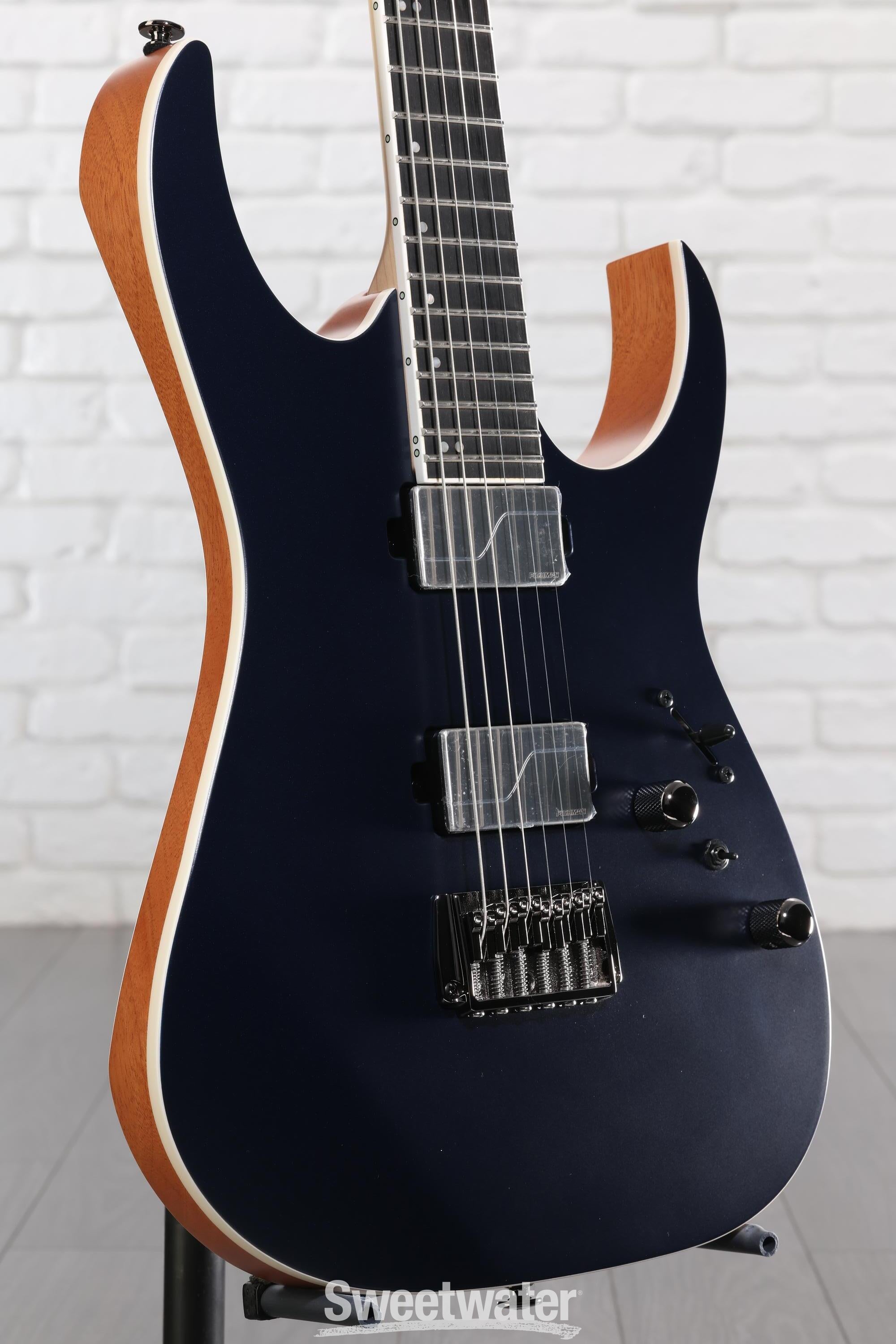 Ibanez Prestige RG5121 - Dark Tide Blue Flat | Sweetwater