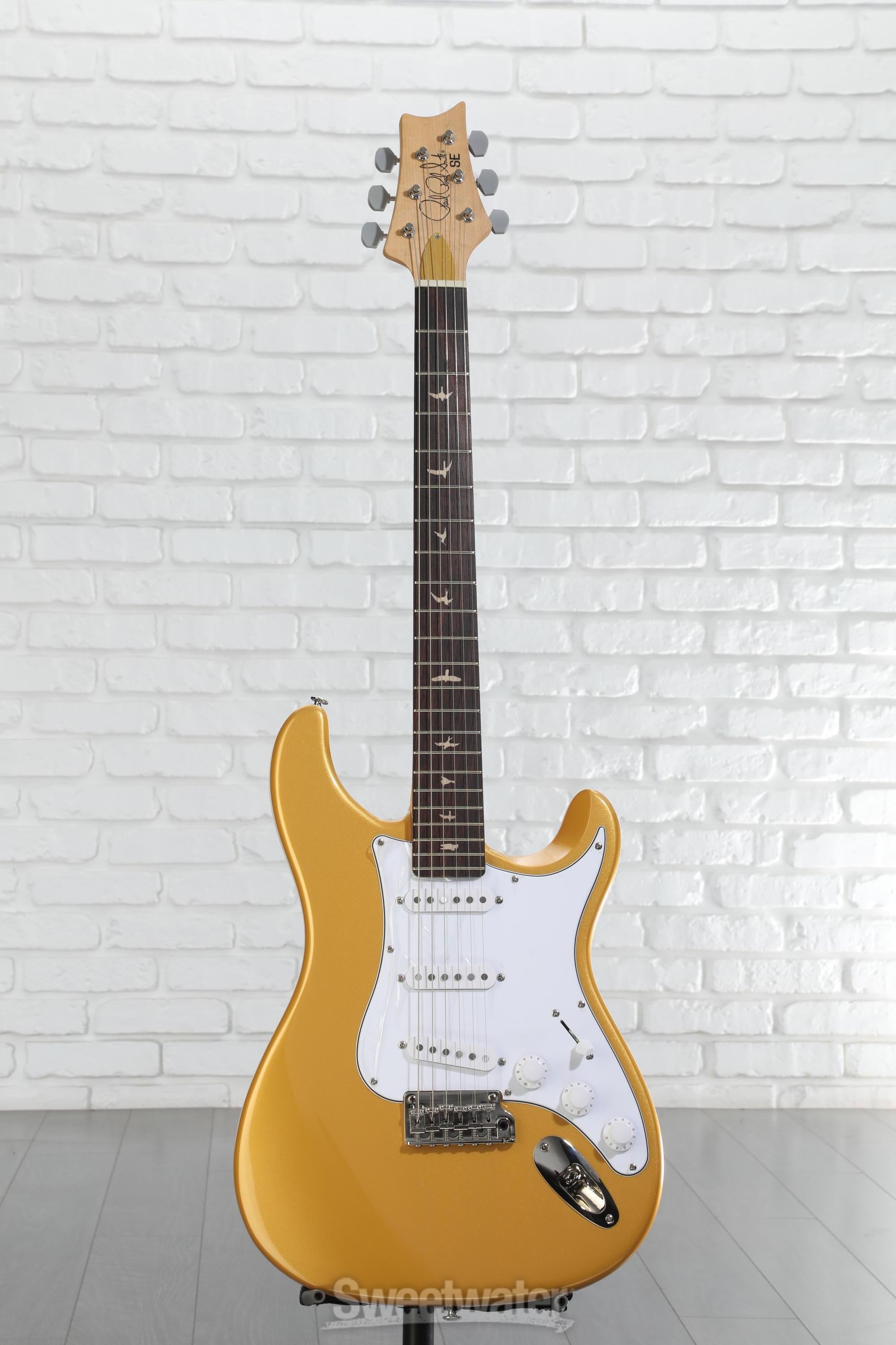 【たこやき】PRS SE Silver Sky PRS SE Silver Sky Electric Guitar - Gold Spark, Sweetwater