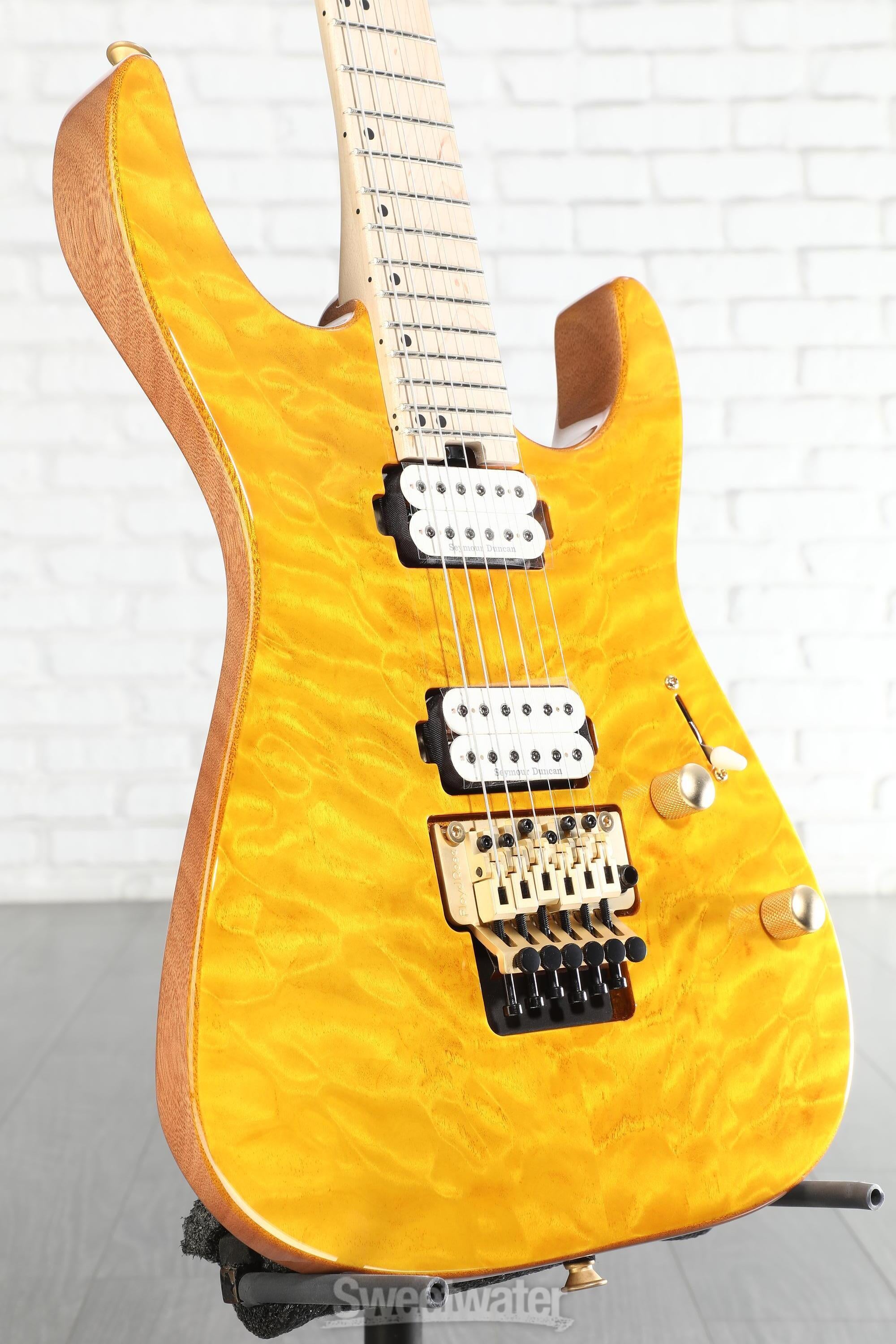 Charvel Pro-Mod DK24 HH FR - Dark Amber | Sweetwater