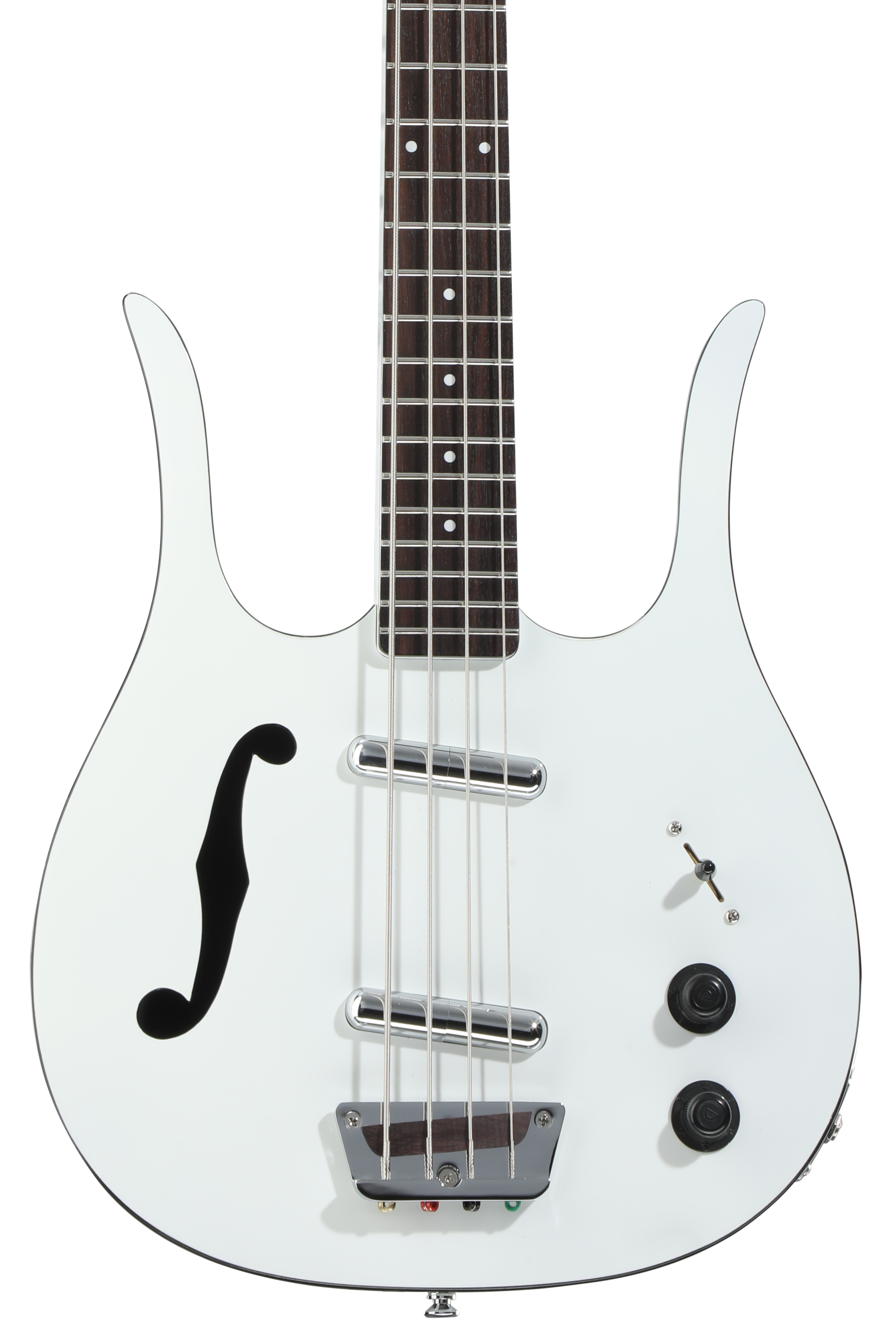 Danelectro '59DC Short Scale Bass Guitar - Black Metalflake