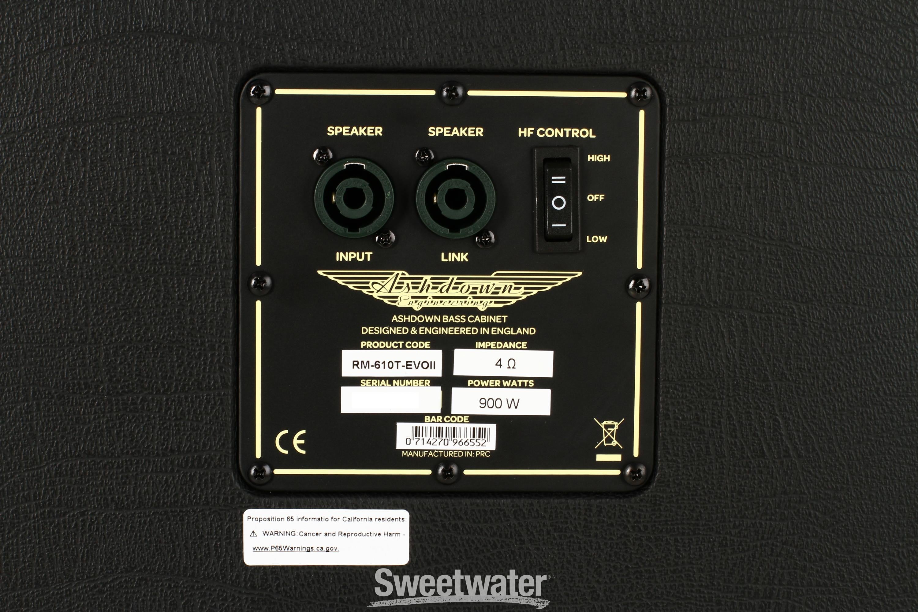 Ashdown RM 610T EVO II Rootmaster 6x10