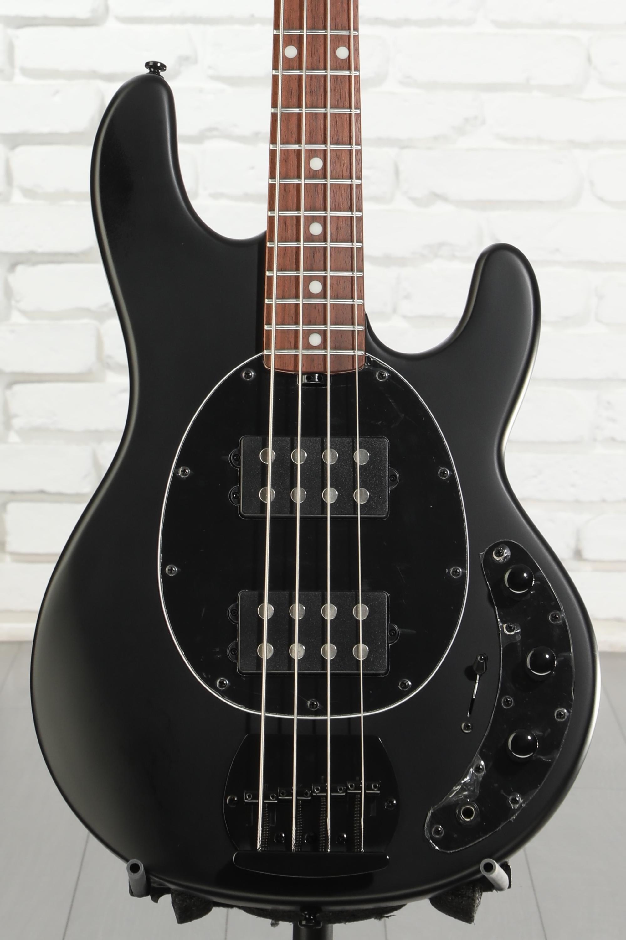 Sterling By Music Man StingRay RAY4HH Bass Guitar - Stealth Black