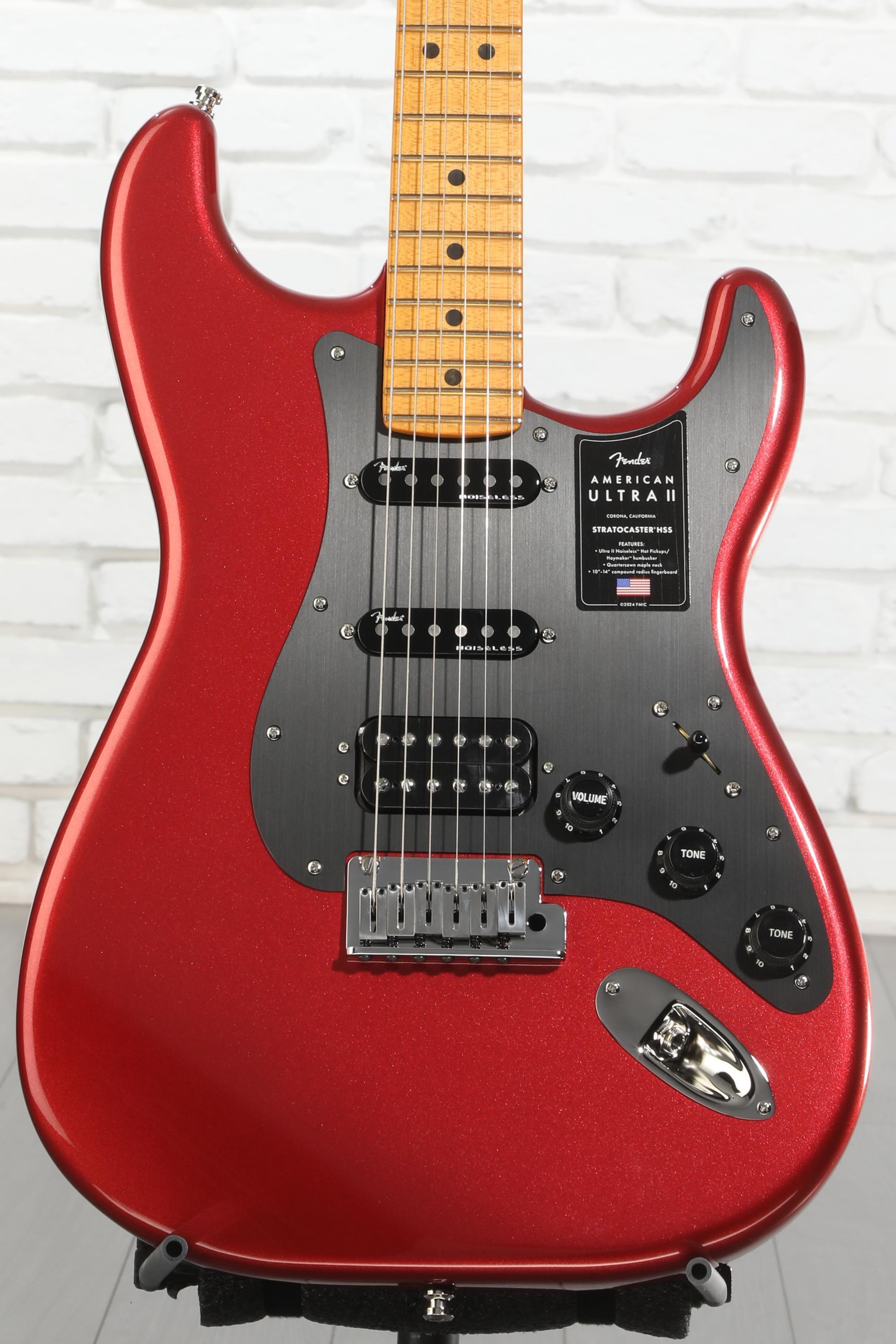 ギター Fender American Ultra Stratocaster Fender American Ultra II Stratocaster HSS Electric Guitar