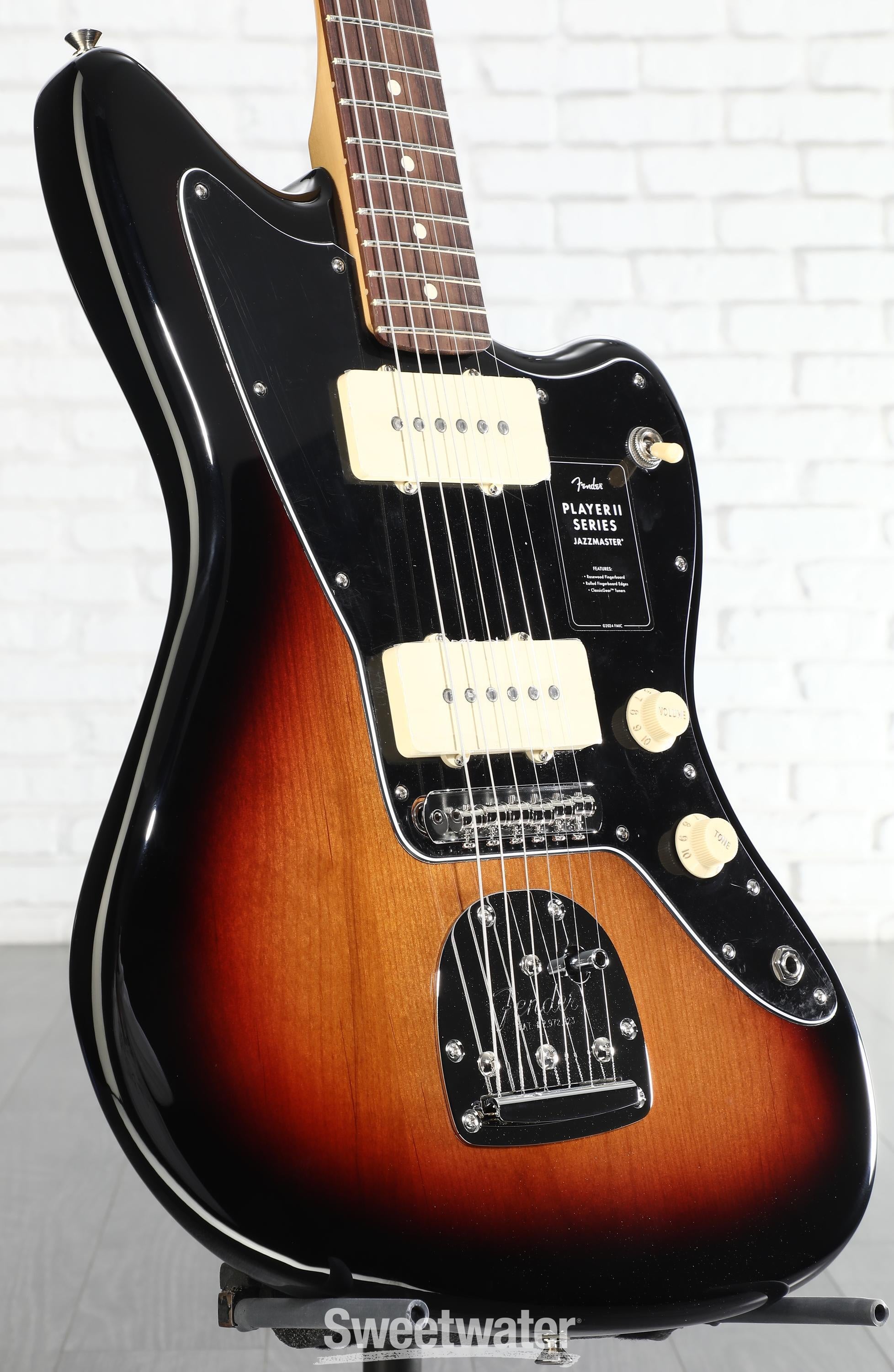 Fender Player II Jazzmaster Electric Guitar - 3-color Sunburst