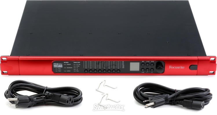 Focusrite REDNET MP8R - PREAMPLIFICADOR DE MICRÓFONO.— e-PAXSA