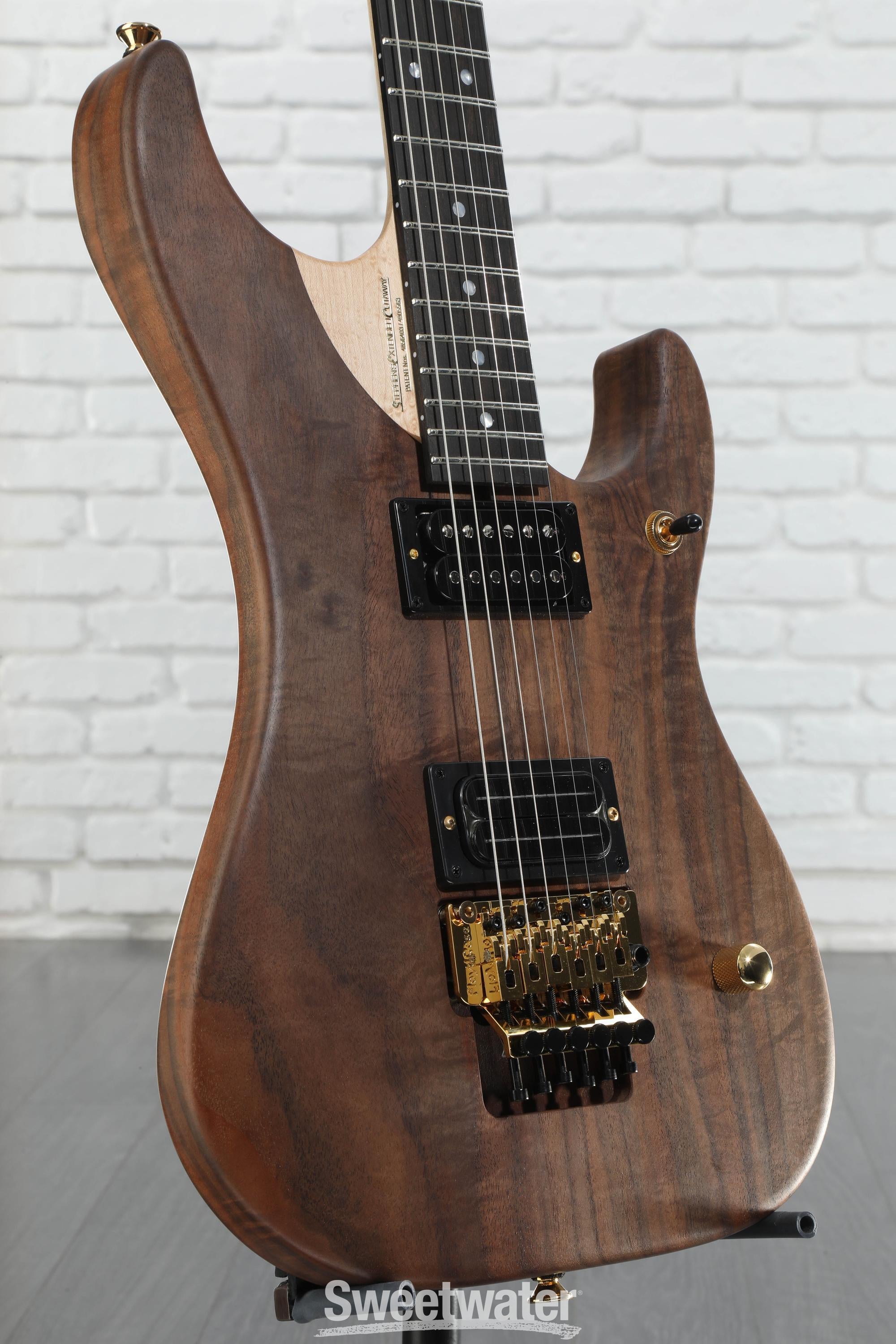 Washburn Nuno Bettencourt N4-Nuno Walnut USA Electric Guitar - Natural Matte
