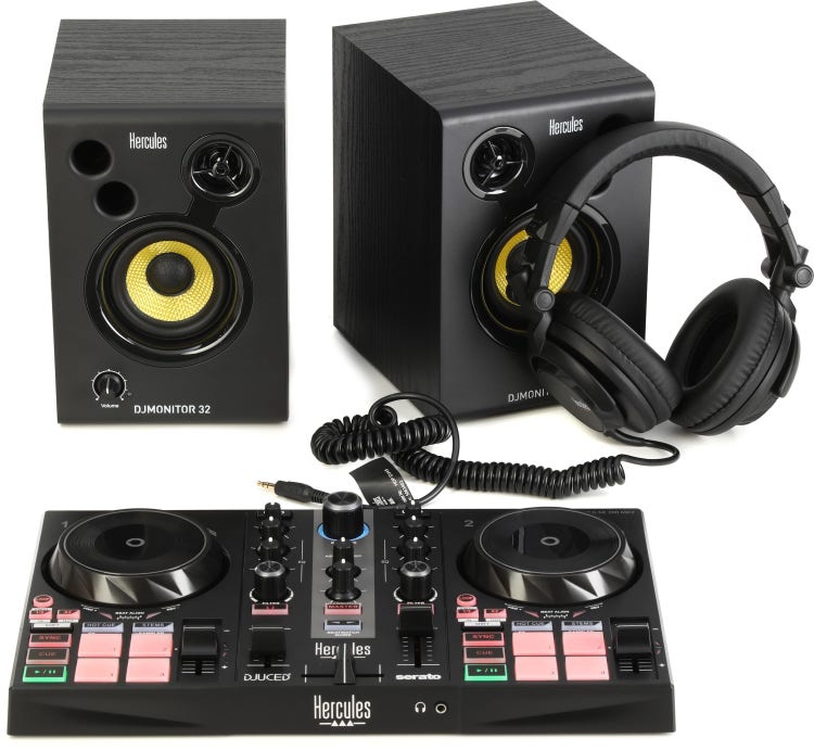Hercules DJ DJControl Inpulse 200 MK2 2-Channel DJ Controller for