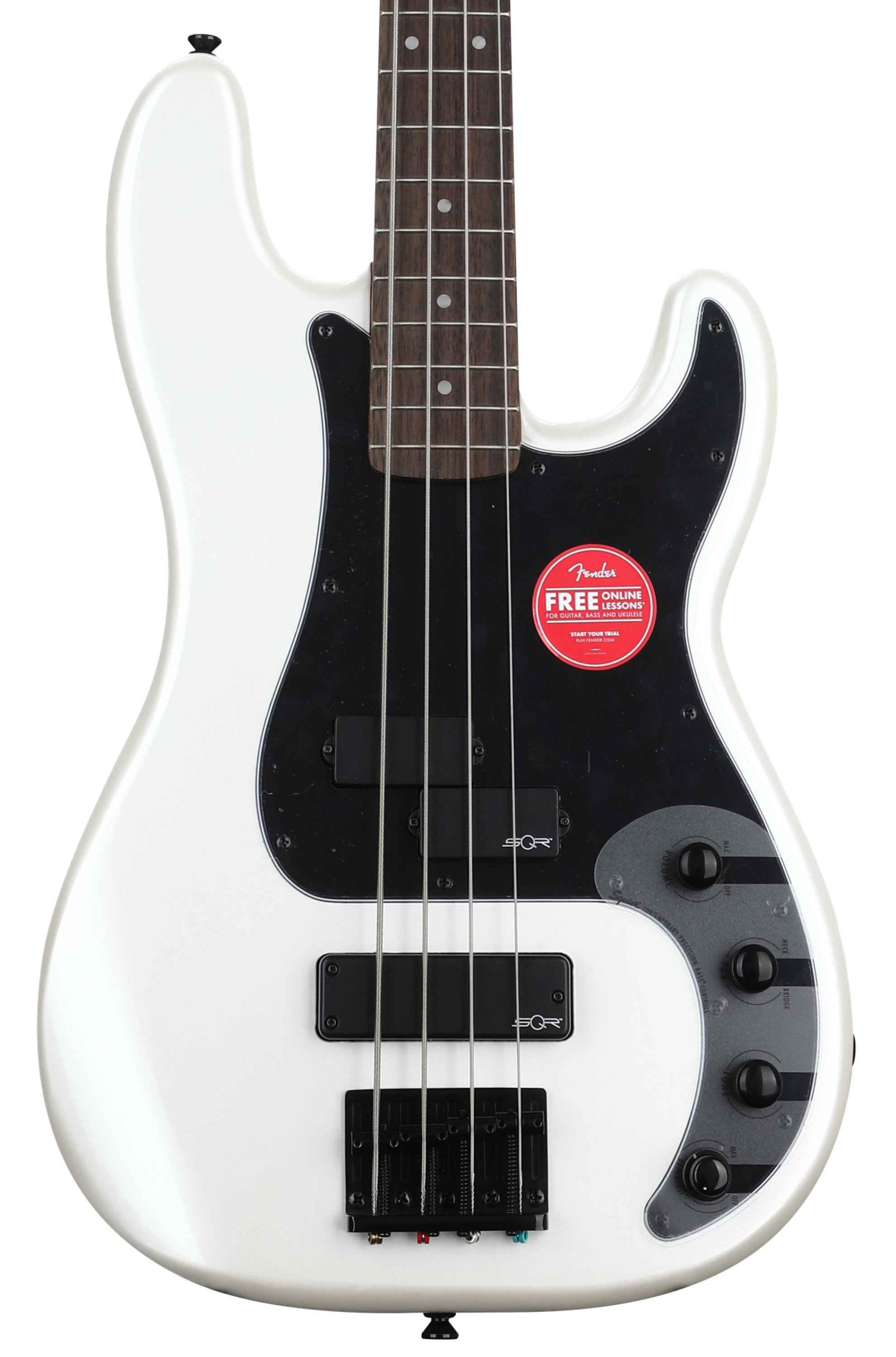 ベース SQUIER Contemporary Active PrecisionBass Squier Contemporary Active Precision Bass PH Pearl White
