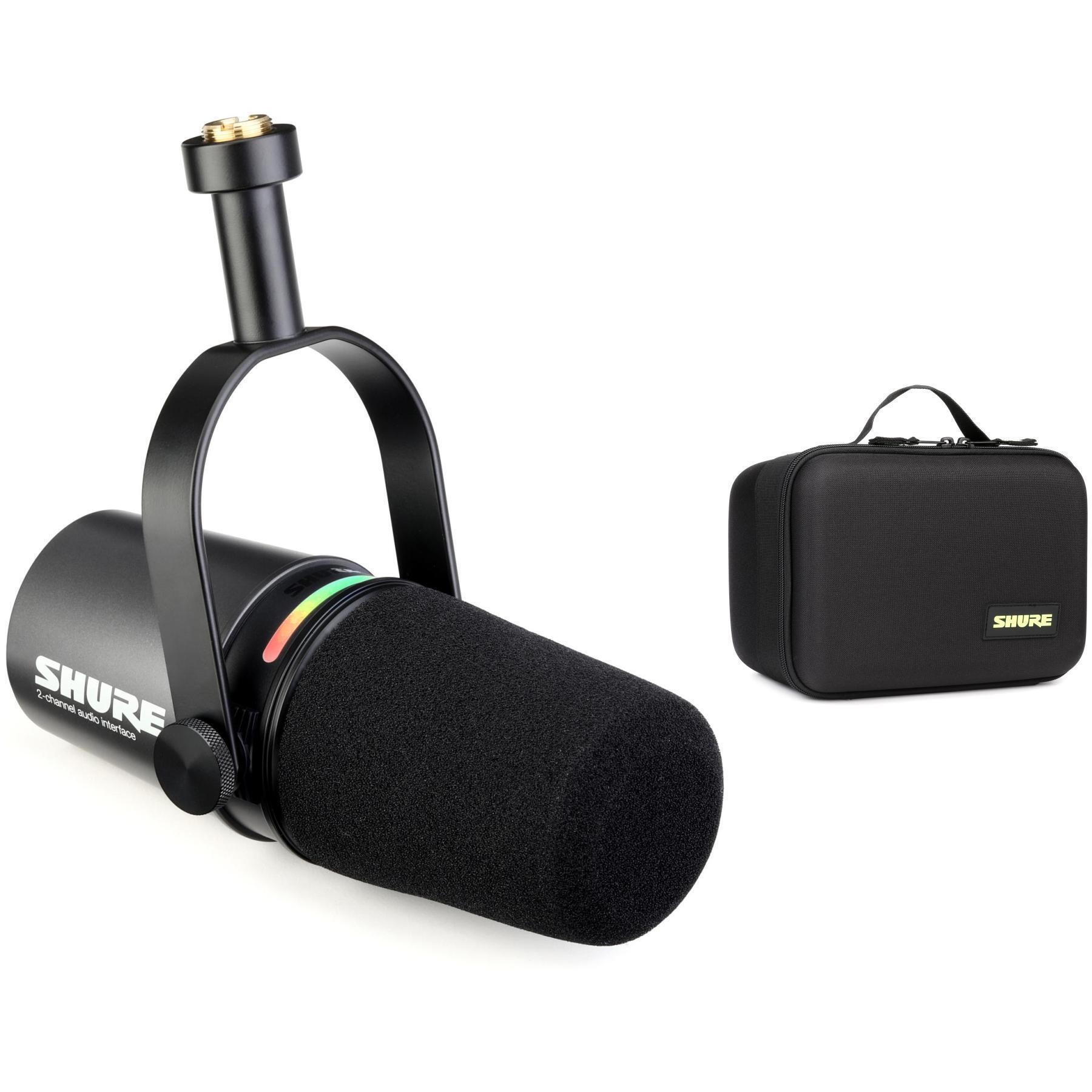 Shure MV7i Smart Mic and Interface | Sweetwater