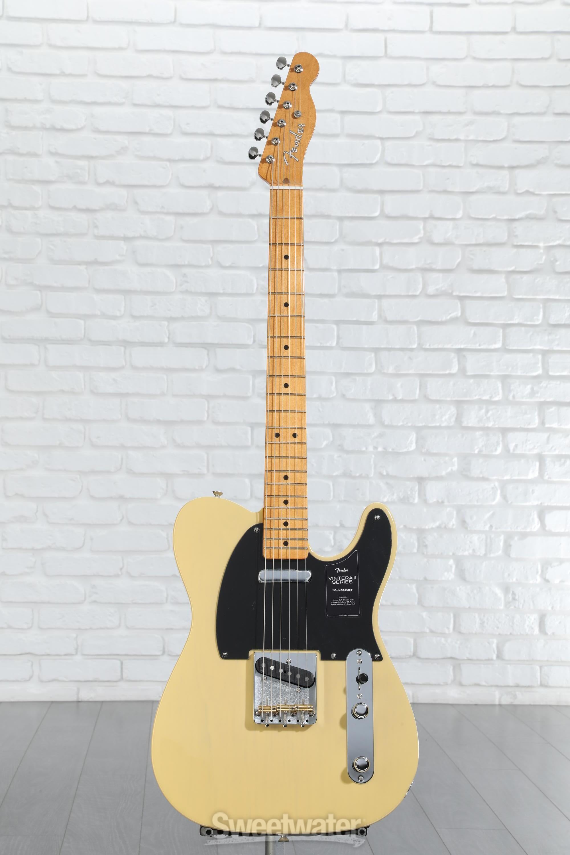 Fender Vintera Ⅱ Nocaster Telecaster Fender Vintera II '50s Nocaster Electric Guitar - Blackguard