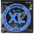 Photo of D'Addario ECG25 XL Chromes Flatwound Electric Guitar Strings - .012-.052 Light