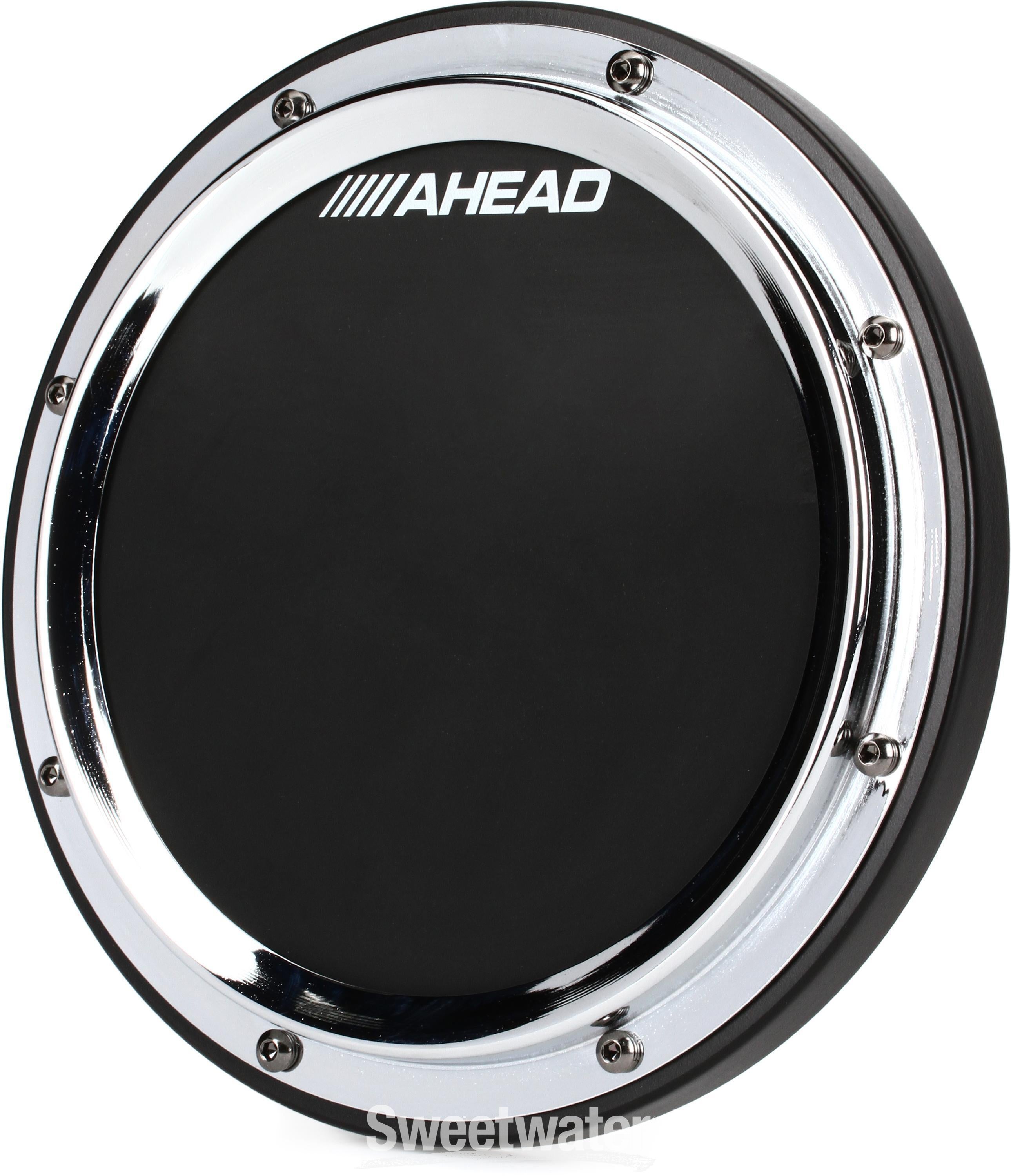 AHEAD 10インチ S-HOOP スネアパッド スネアサウンド ブラックラバー/クロームフープ Ludwig LB454R Raw Brass Phonic 14×5 ロウブラスフォニック Ludwig