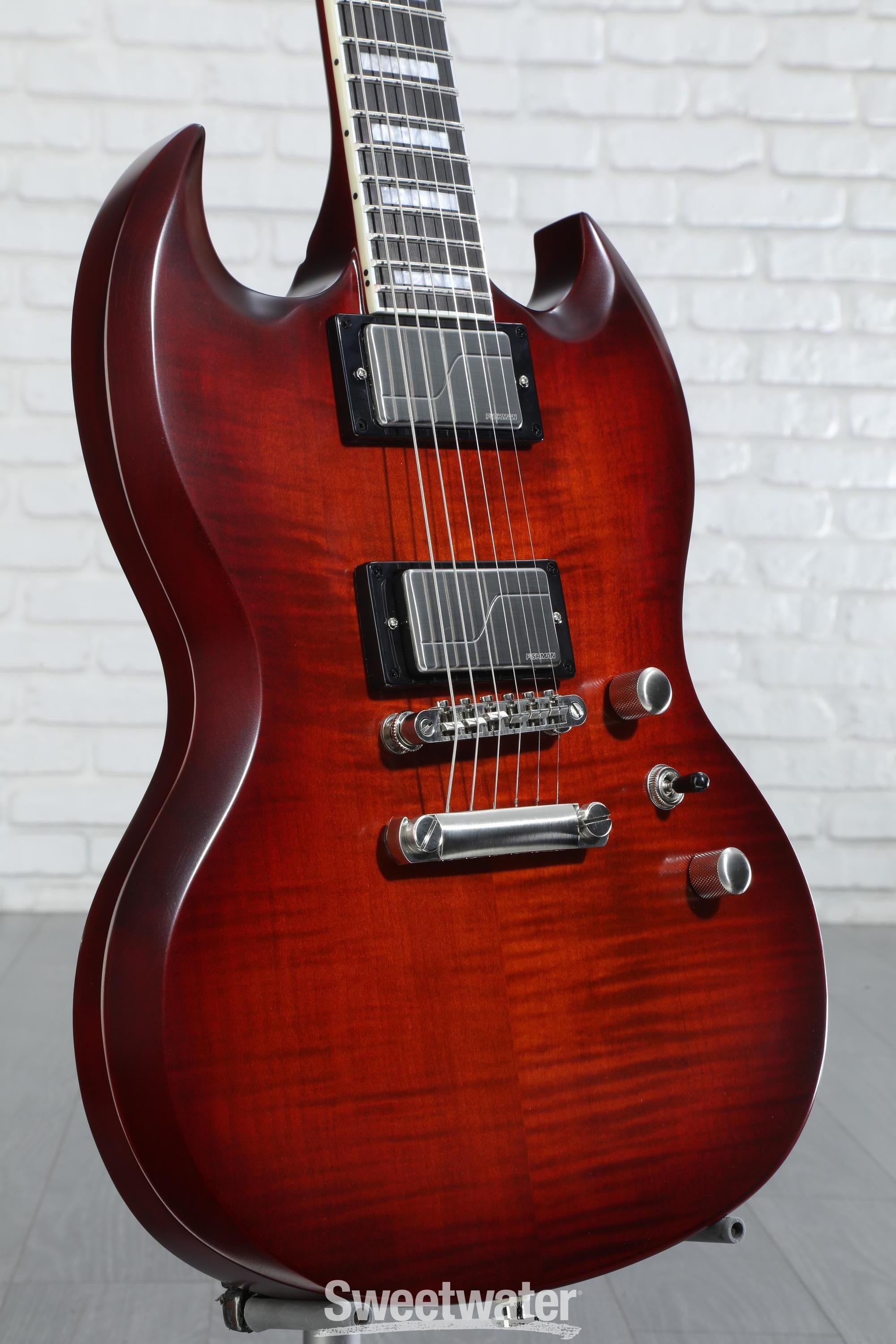 Epiphone SG Prophecy Electric Guitar - Aged Bengal Tiger Burst