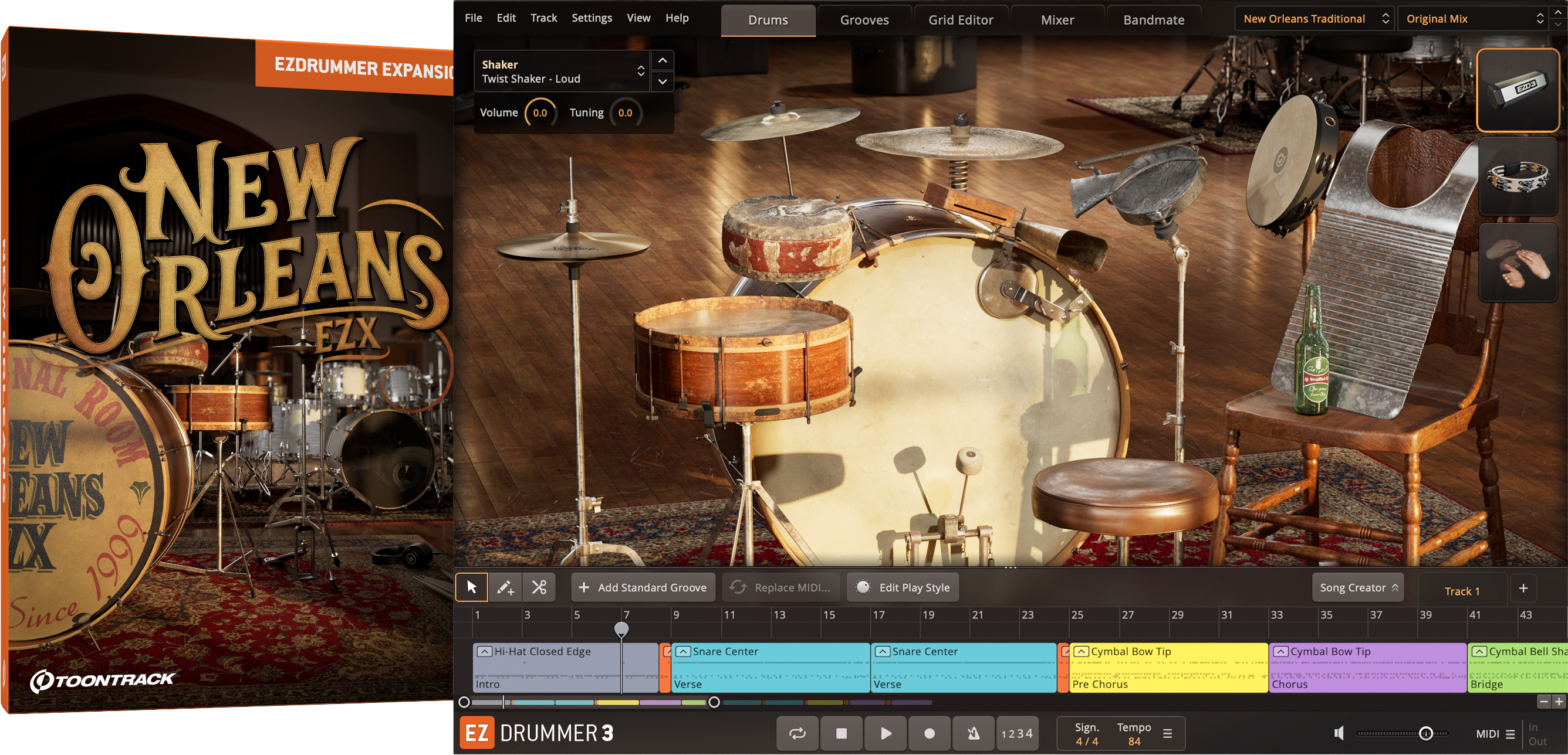 TOONTRACK　SUPERIOR DRUMMER 3 b12f0c9e879f6824aebe4d78b7b3ee
