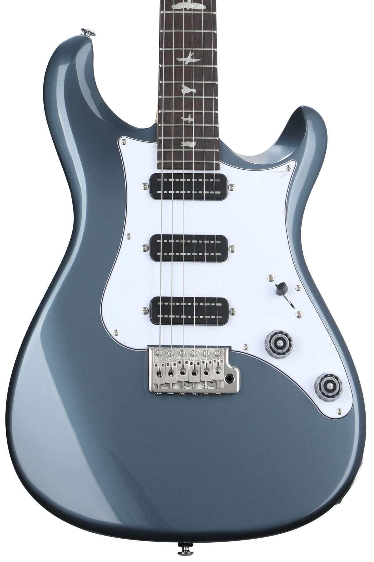 PRS SE Santana - Jet White | Sweetwater