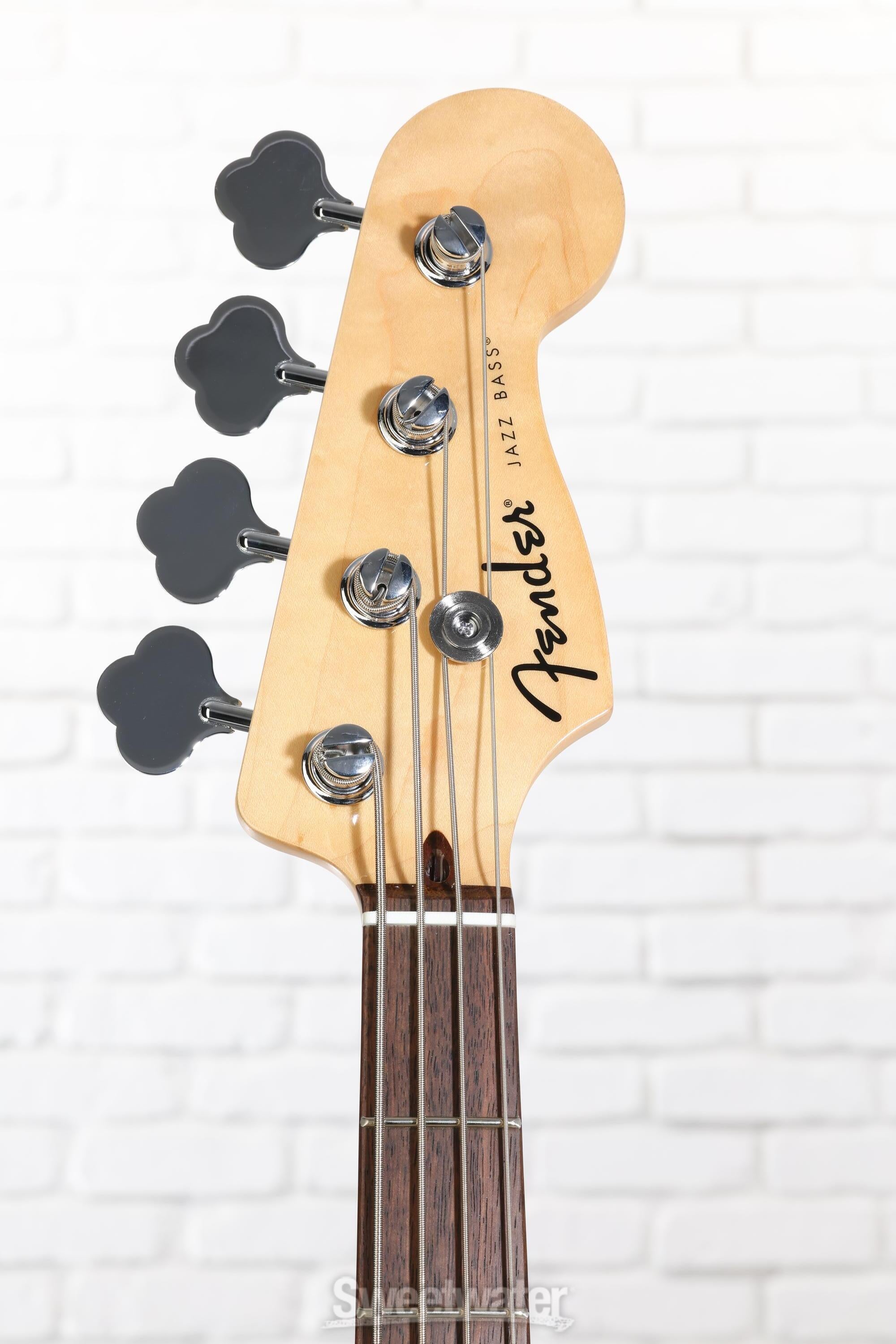 Fender Standard Jazz Bass - Olympic White, Laurel Fingerboard