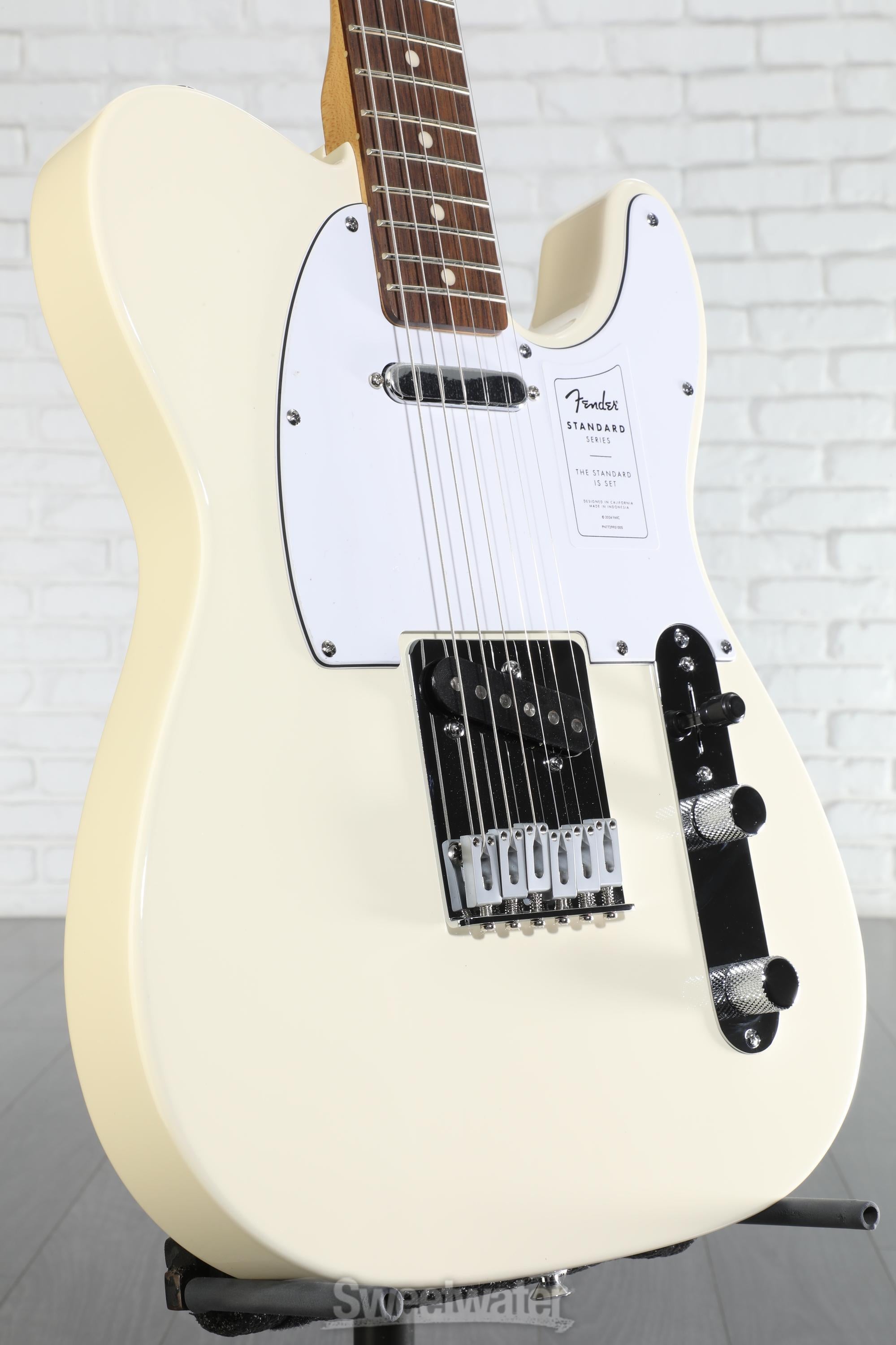 Fender Standard Telecaster Electric Guitar - Olympic White