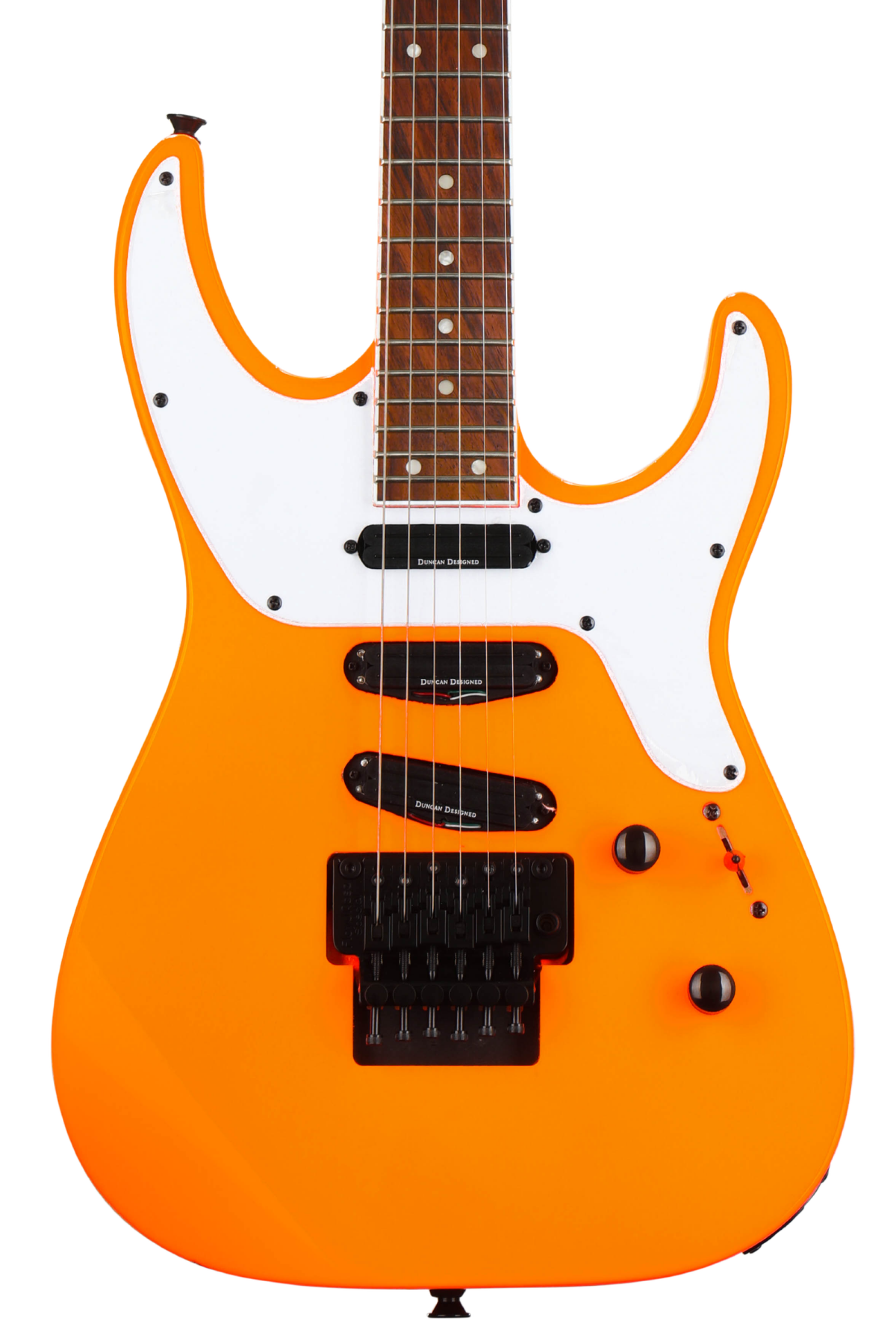Jackson X Series Soloist SL4X - Neon Orange | Sweetwater Jackson X Series Soloist SL4X - Neon Orange | Sweetwater