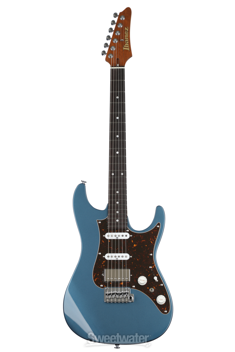 Ibanez Prestige AZ2204N Electric Guitar - Prussian Blue Metallic