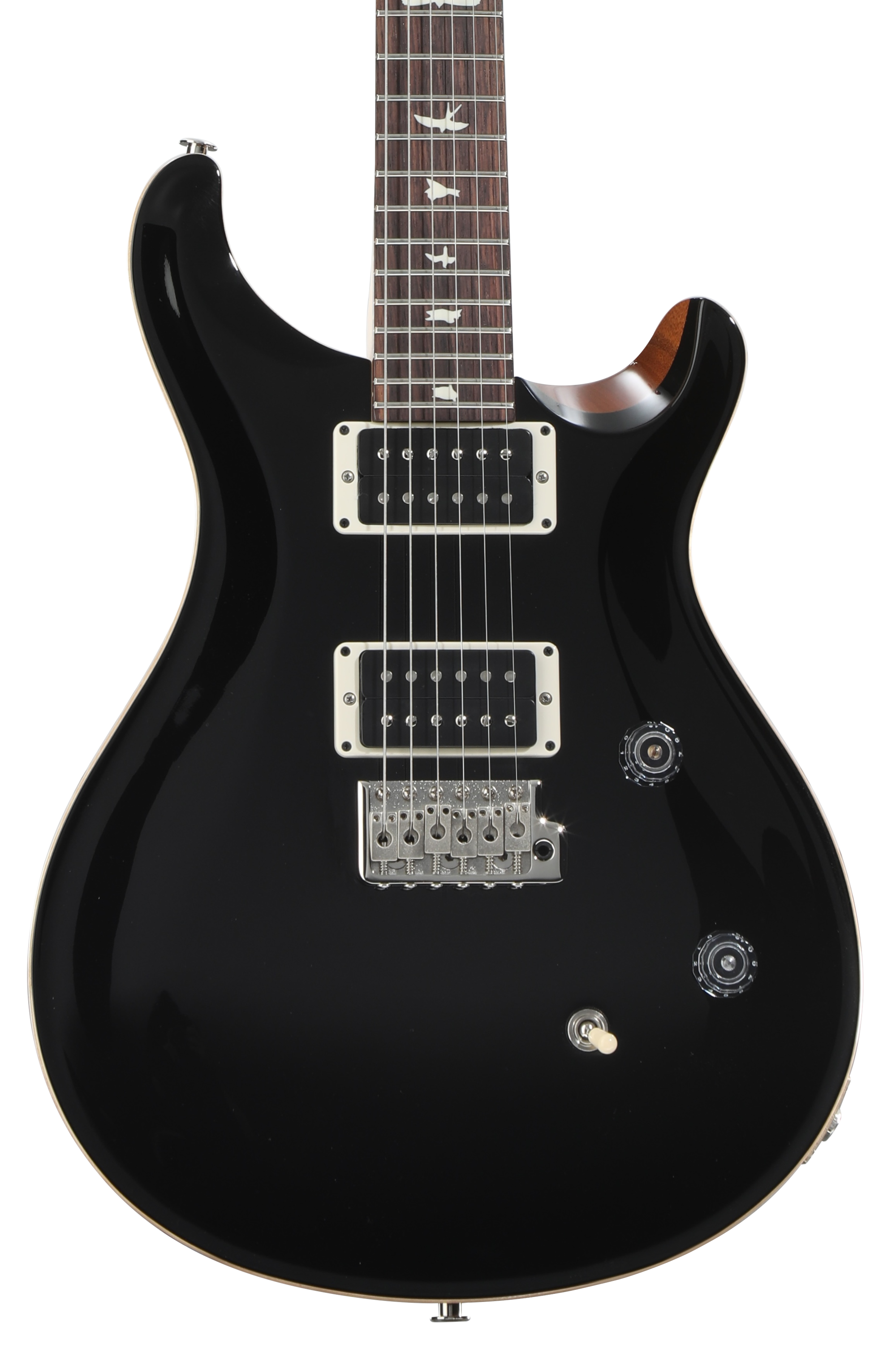 PRS CE24 Maple Top 塗りつぶしBLACK、95年製傷多め鳴良し