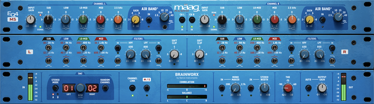 Brainworx Maag Audio EQ4 MS Mastering EQ Plug-in | Sweetwater