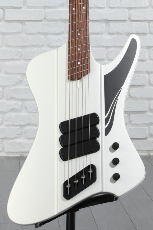 Dingwall Guitars D-Roc Standard Electric Bass Guitar - Matte Ducati Whit