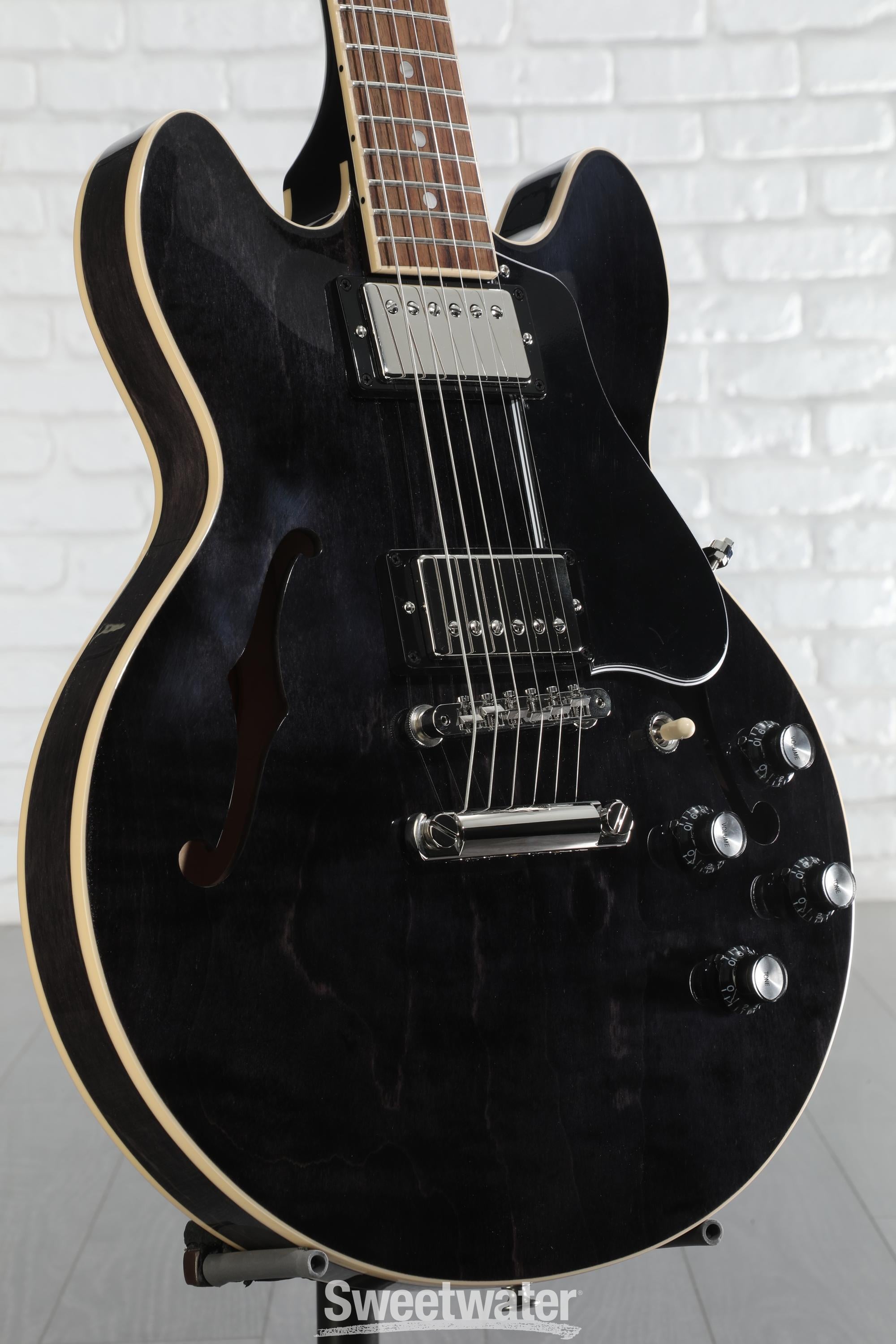 Gibson ES-339 Semi-hollowbody Electric Guitar - Trans Ebony