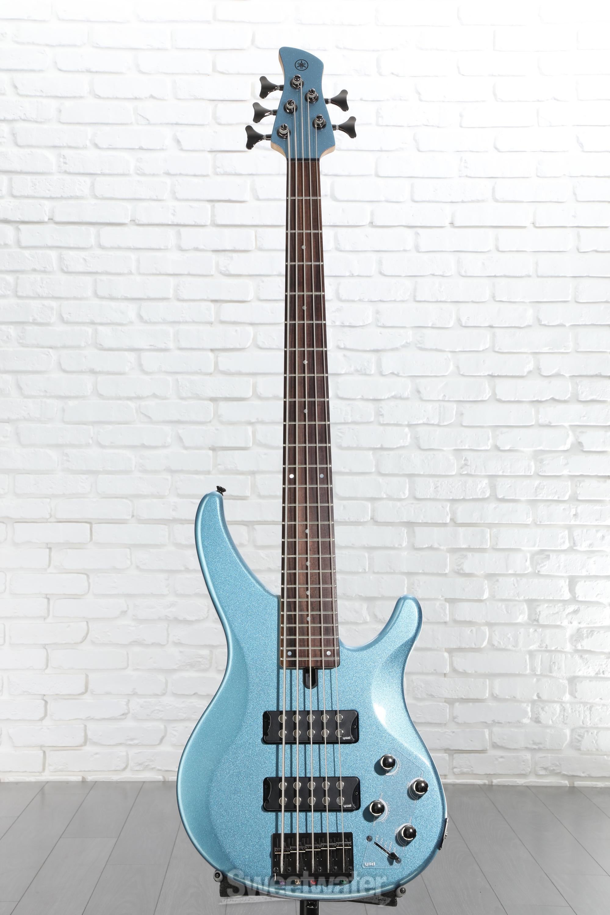 Yamaha TRBX305 5-string Bass Guitar - Factory Blue | Sweetwater