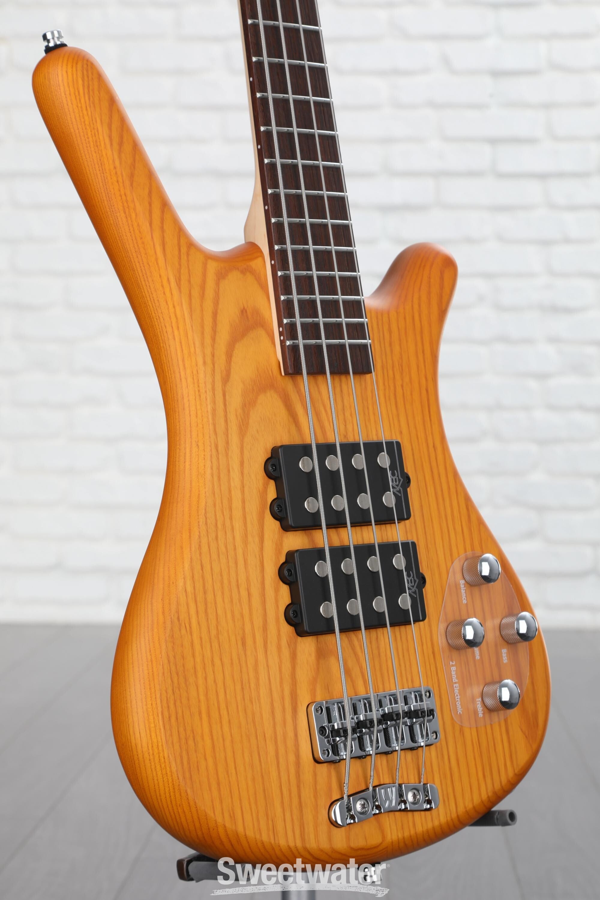 Warwick RockBass Corvette 
 Electric Bass Guitar - Honey Violin